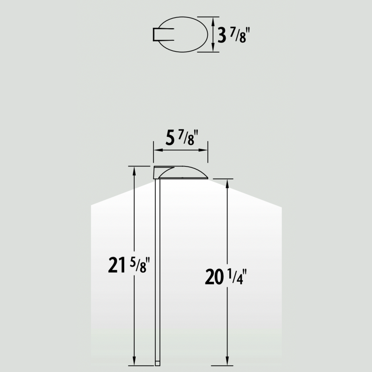 Outdoor path light - 0109