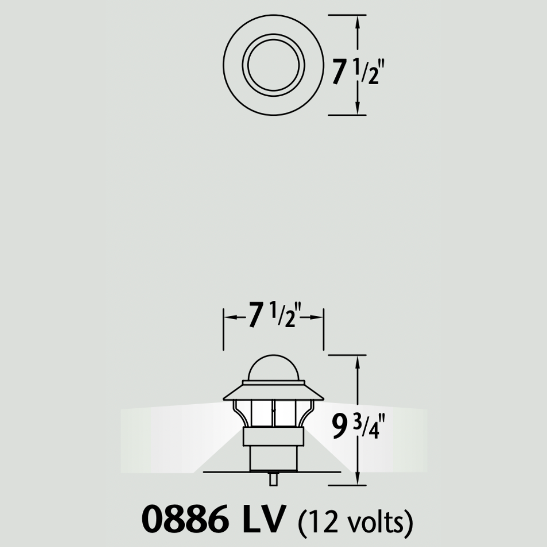 Landscape floor light - 0886