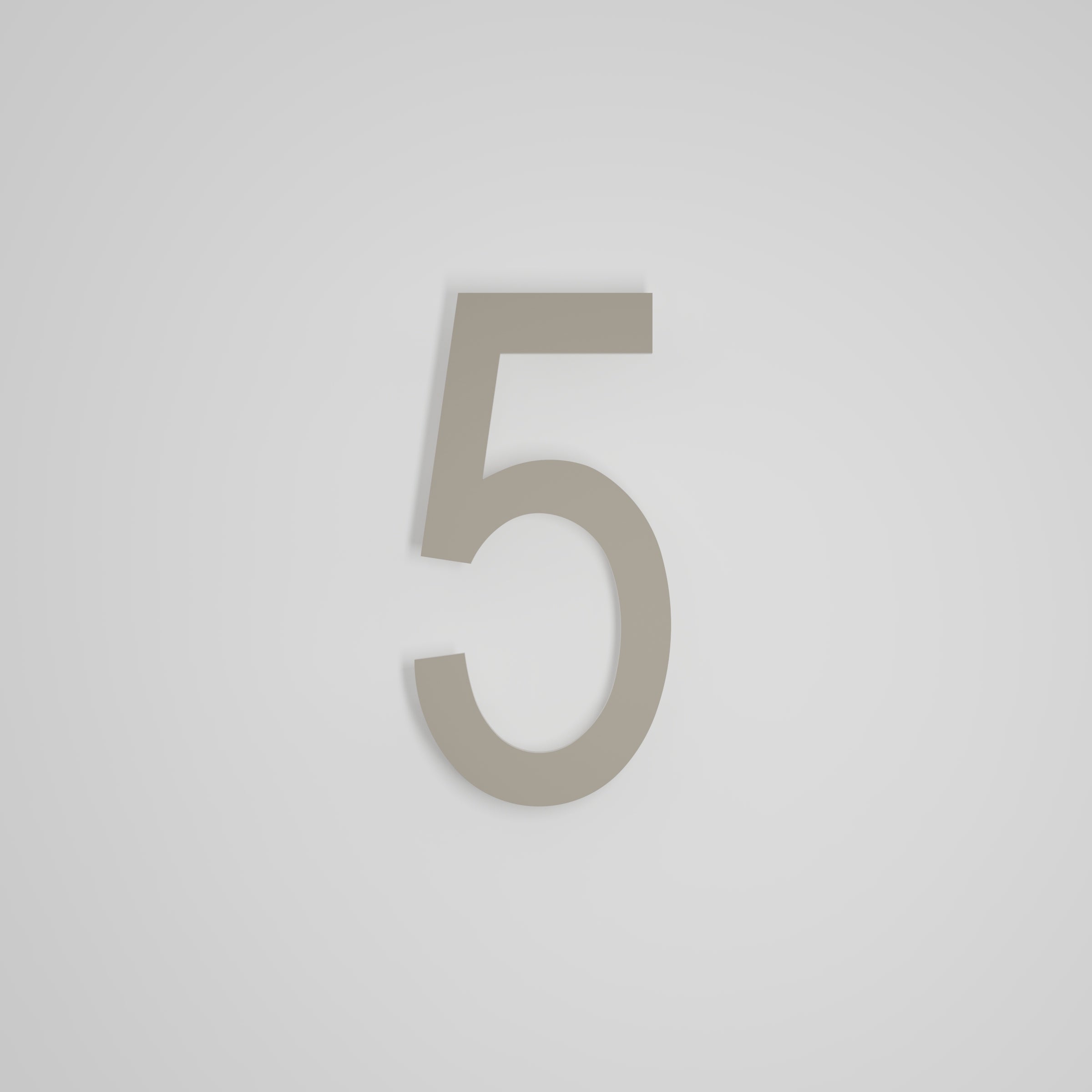 10 inch Floating Address Numbers