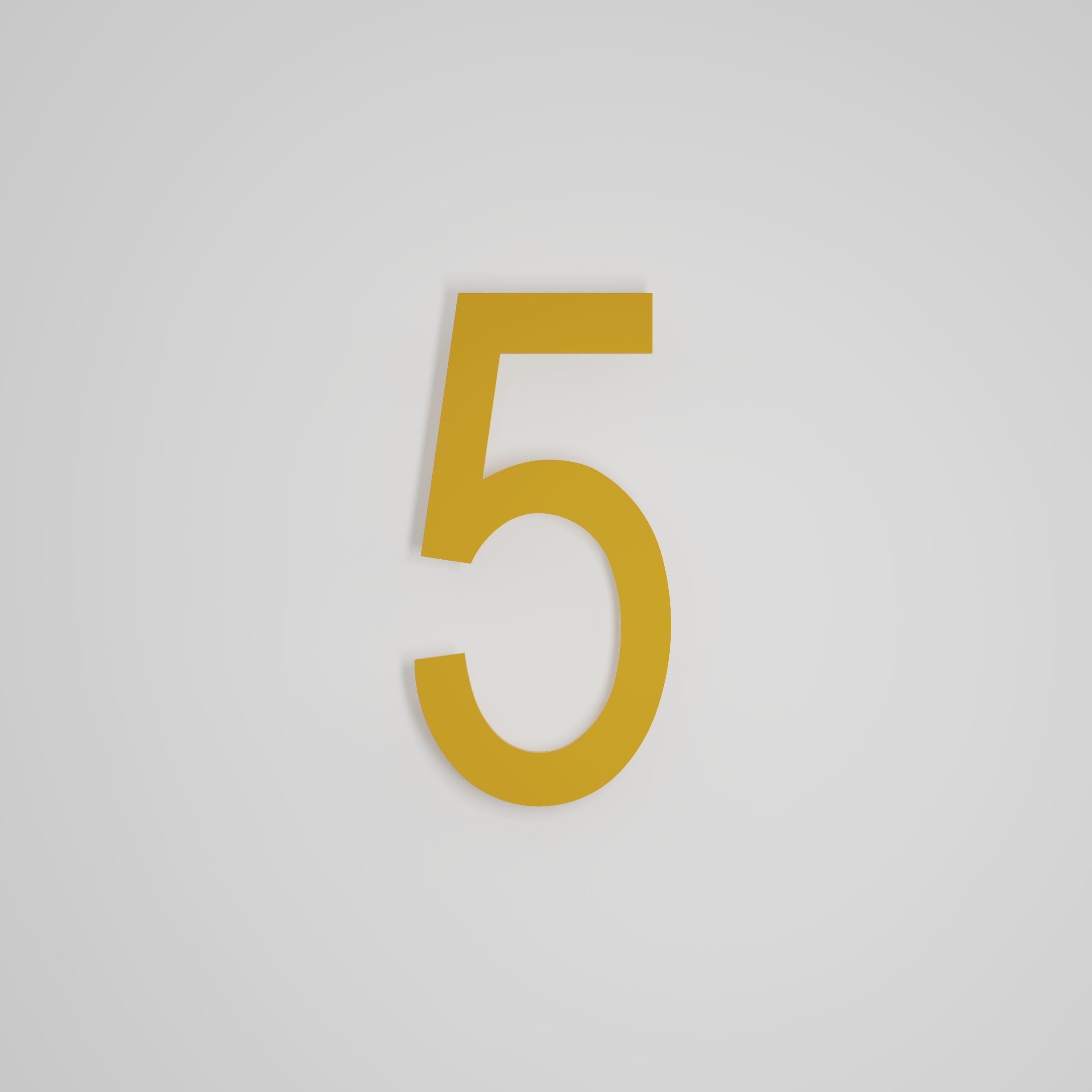 10 inch Floating Address Numbers