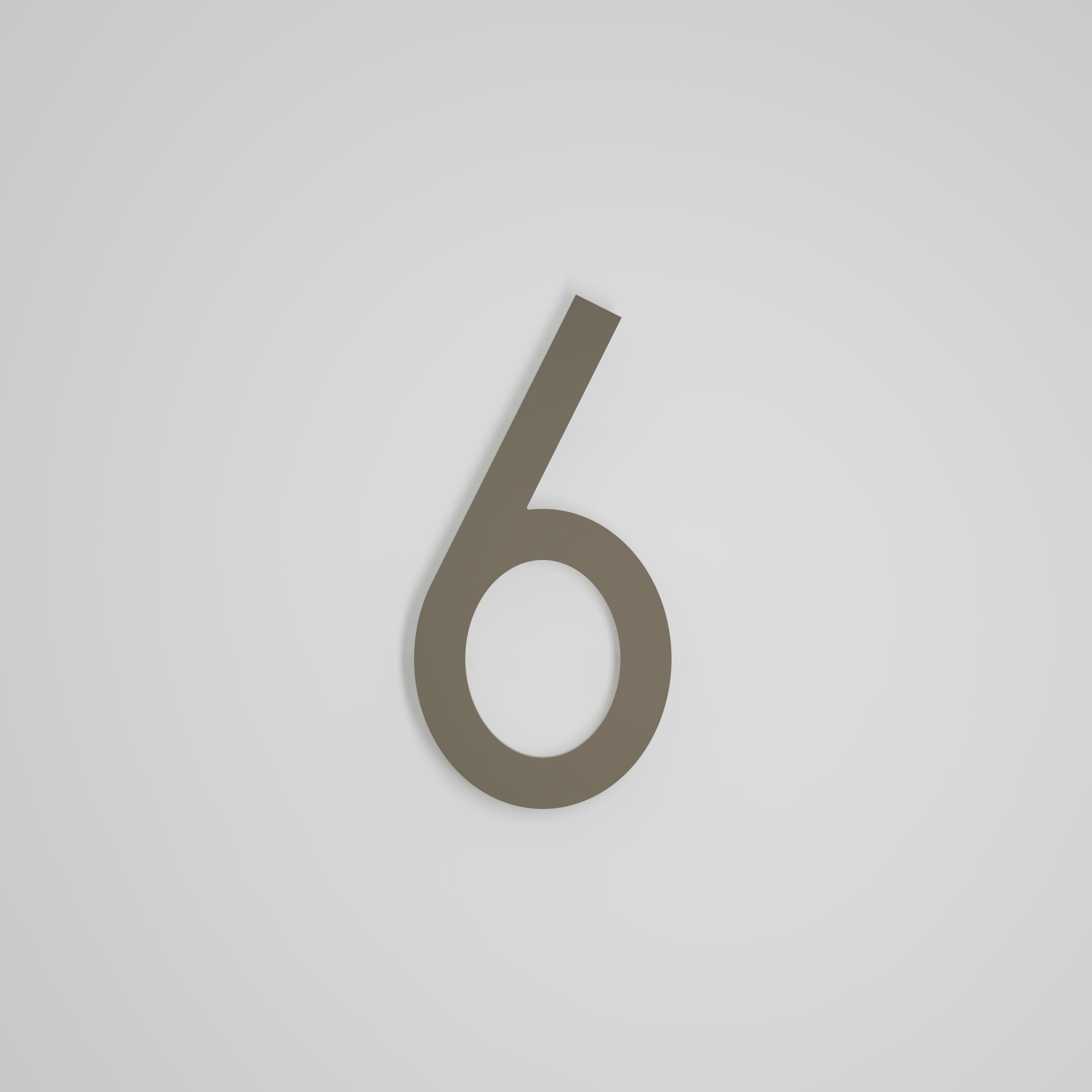 10 inch Floating Address Numbers