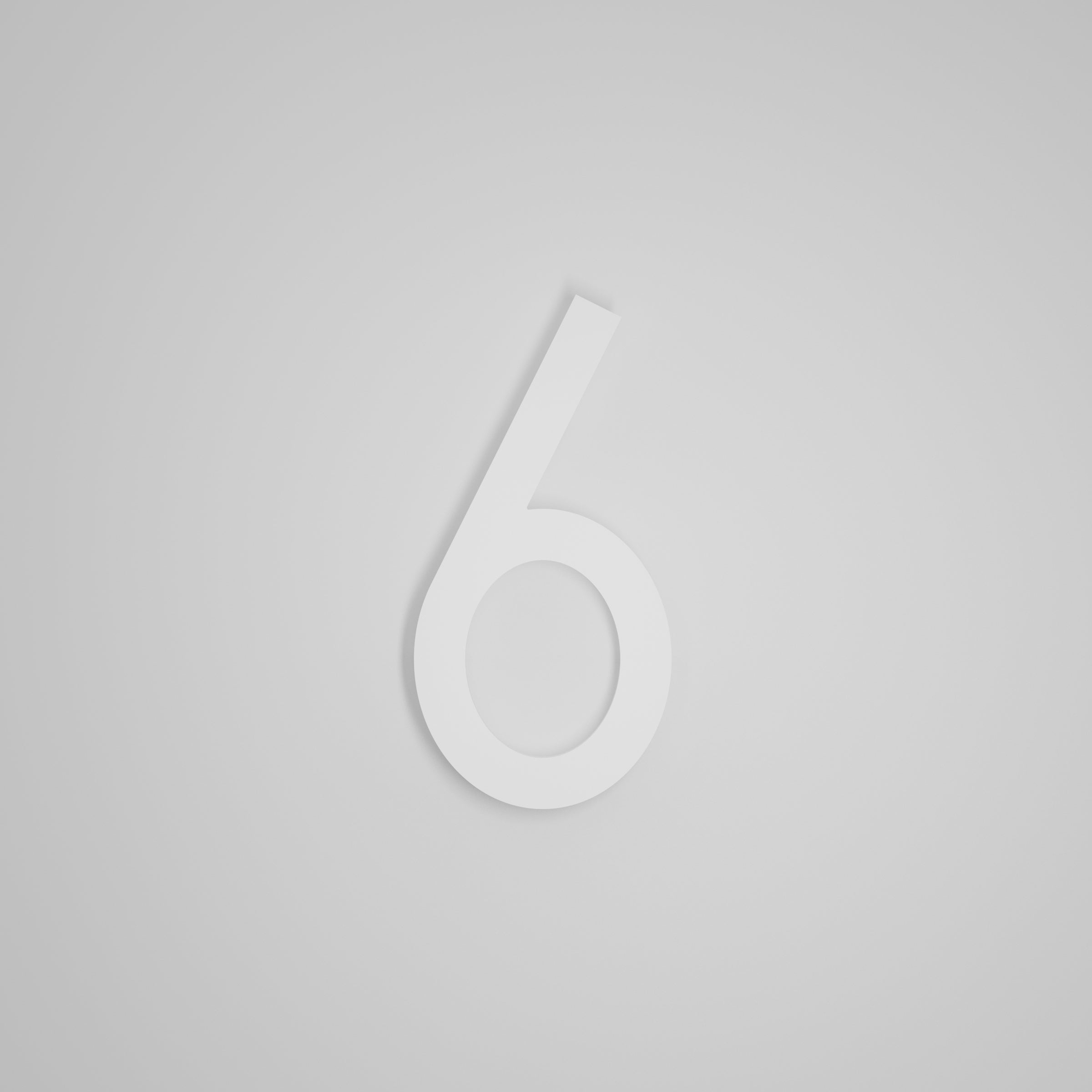 10 inch Floating Address Numbers