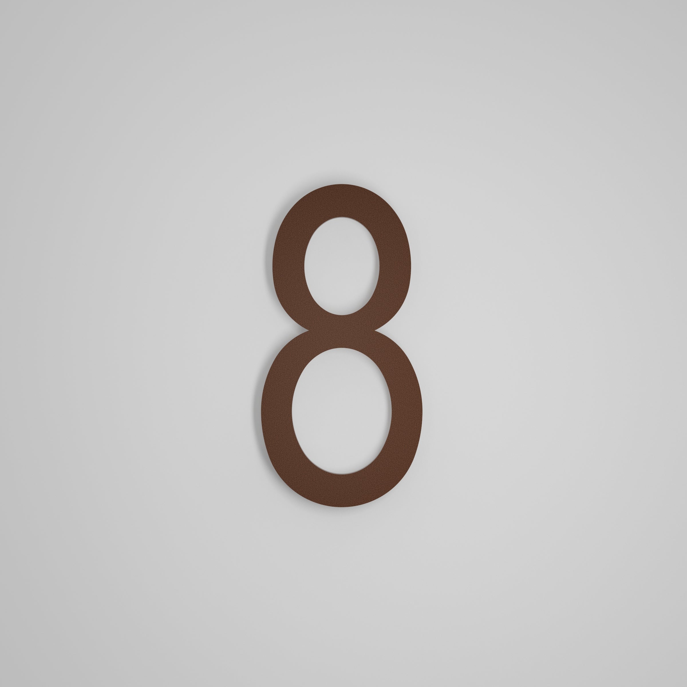 10 inch Floating Address Numbers