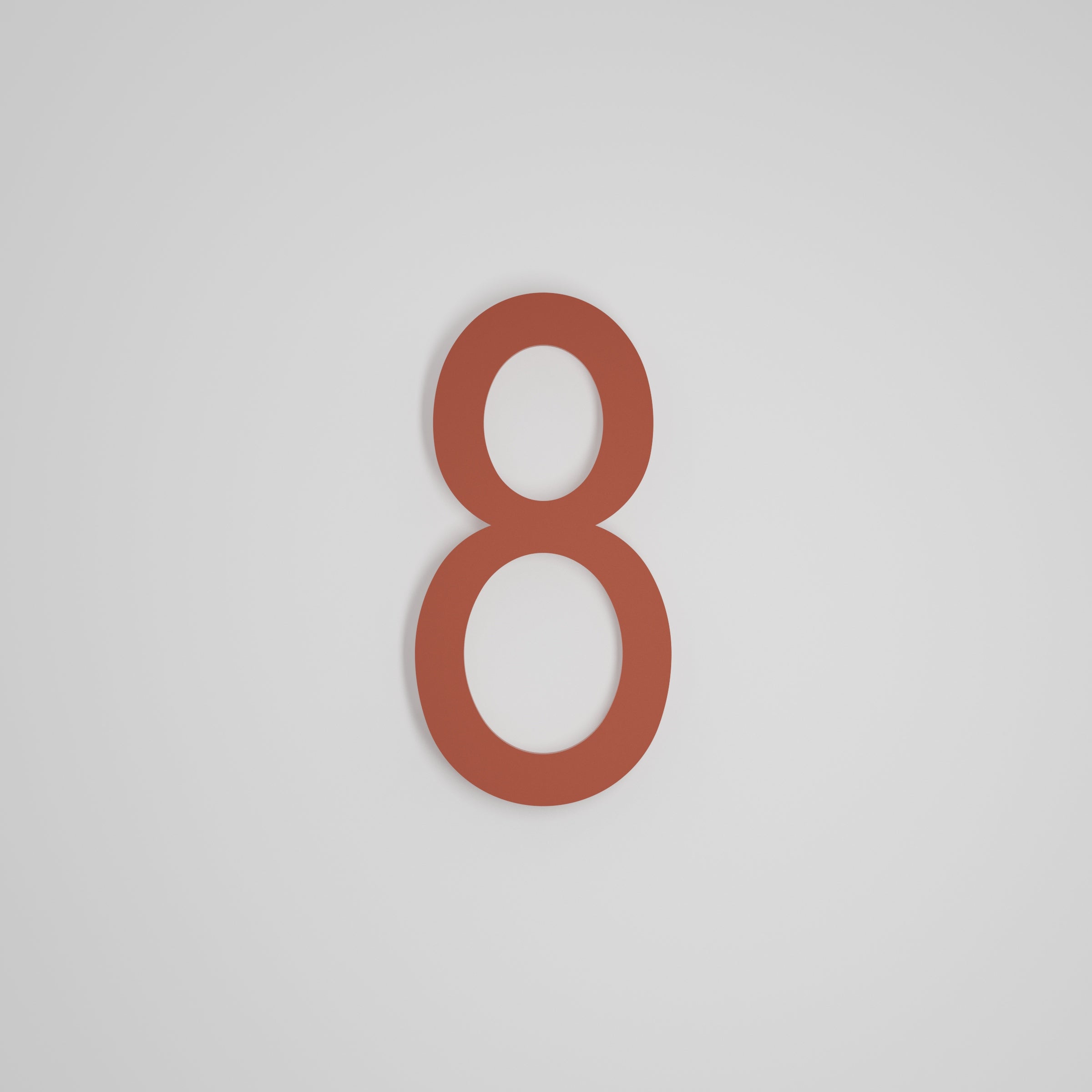 10 inch Floating Address Numbers