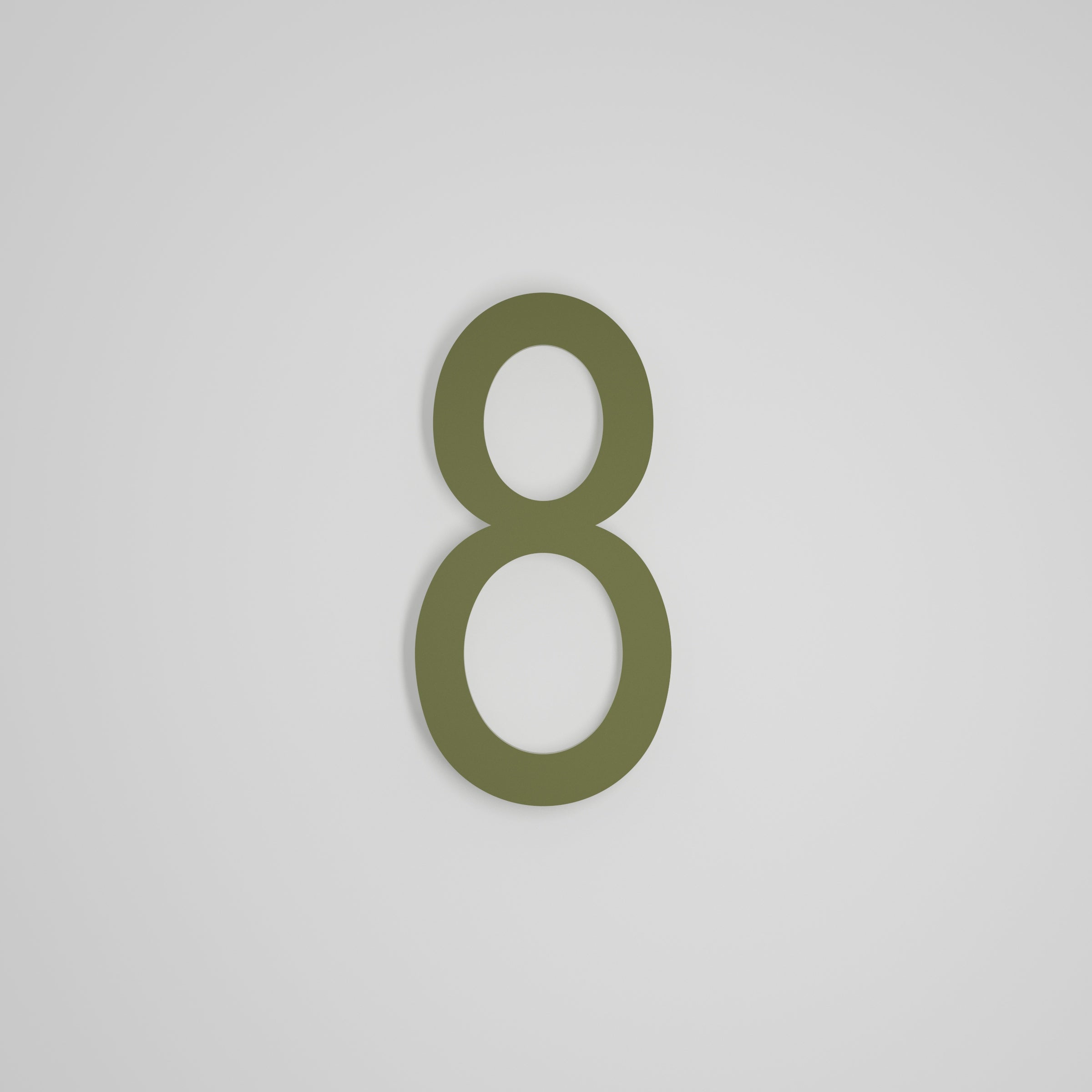 10 inch Floating Address Numbers
