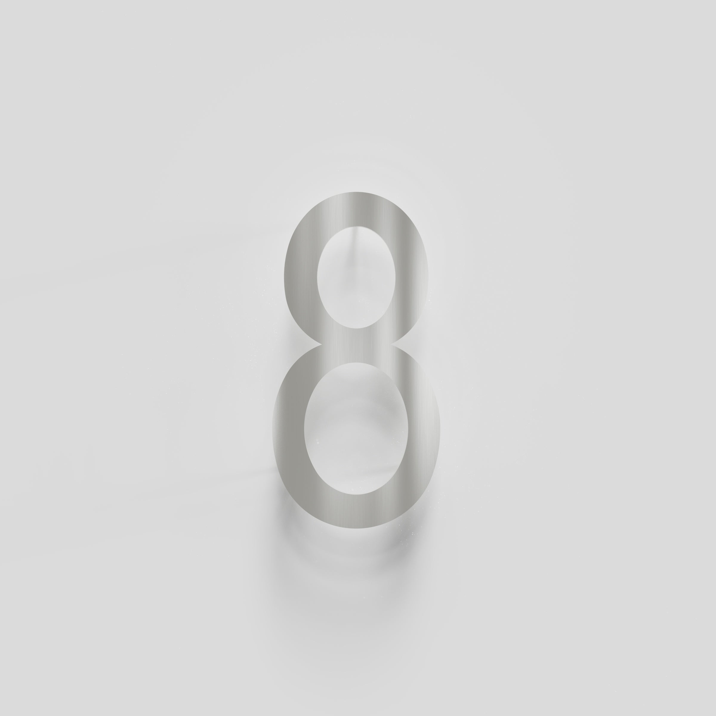 10 inch Floating Address Numbers