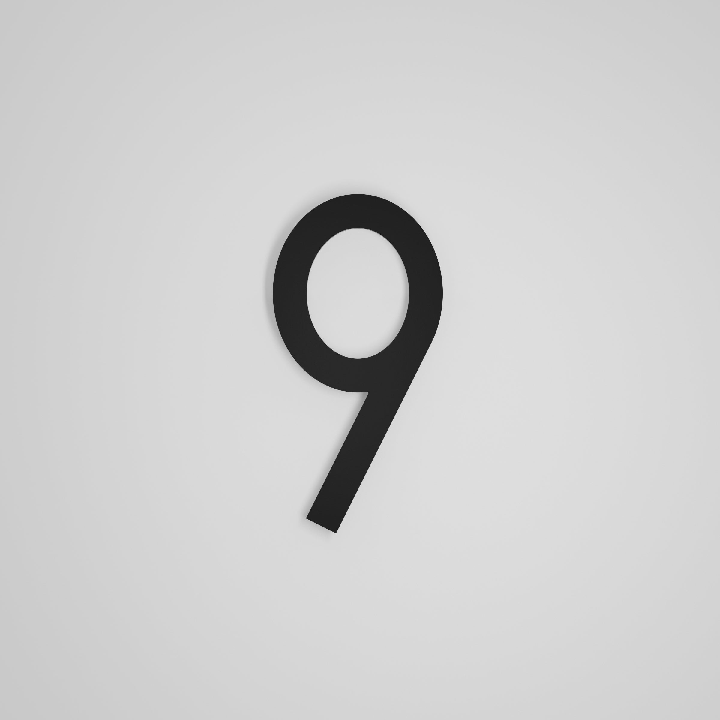 10 inch Floating Address Numbers