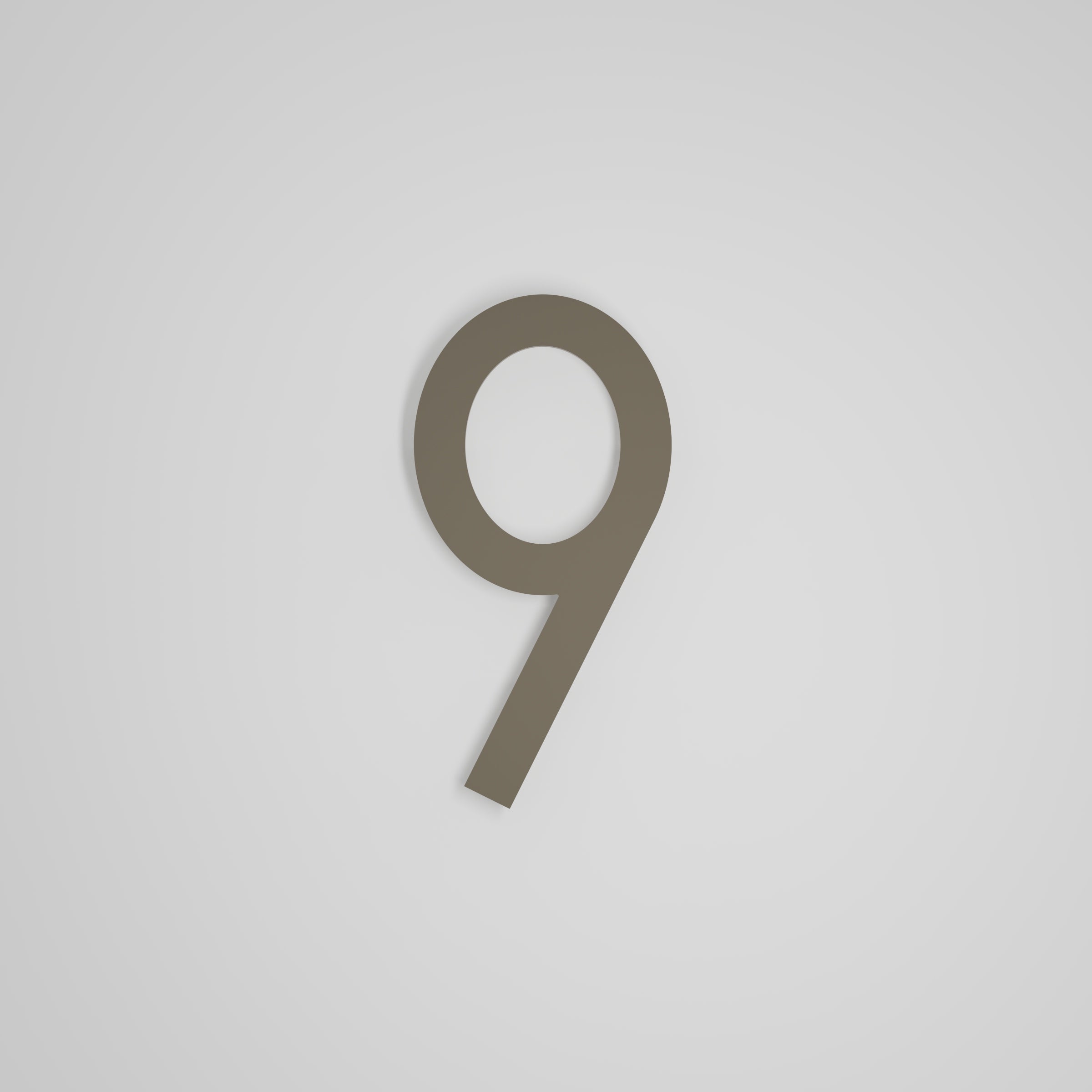 10 inch Floating Address Numbers