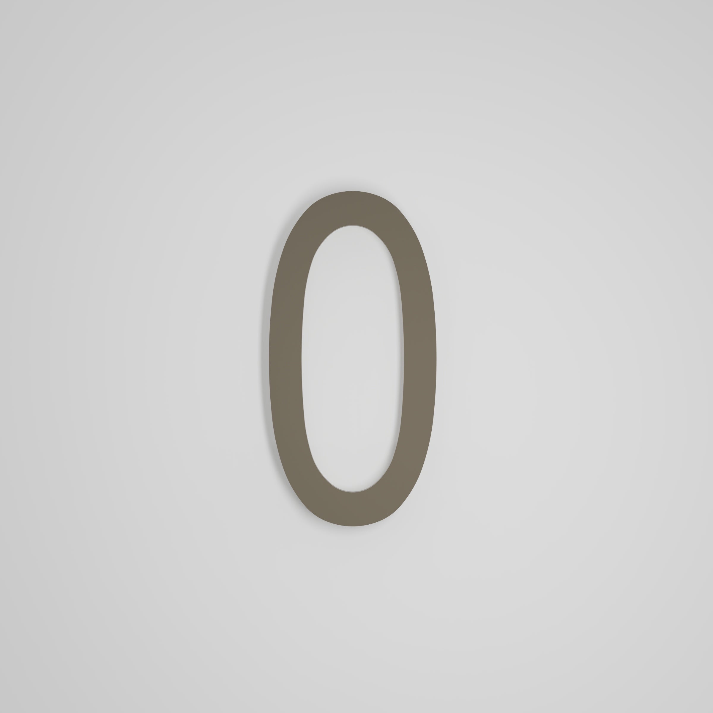 10 inch Floating Address Numbers