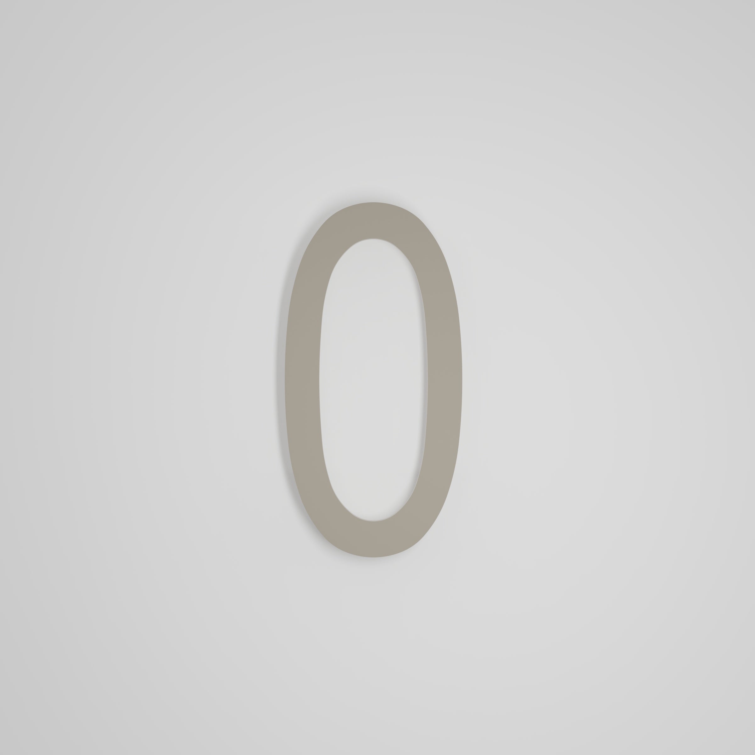 10 inch Floating Address Numbers