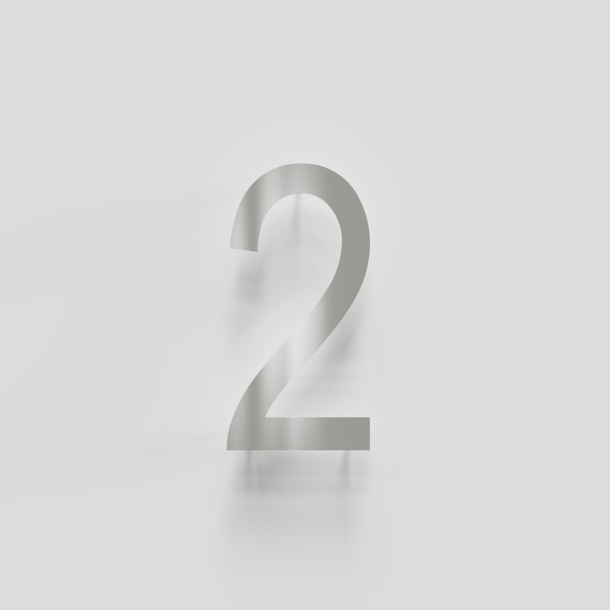 10 inch Floating Address Numbers