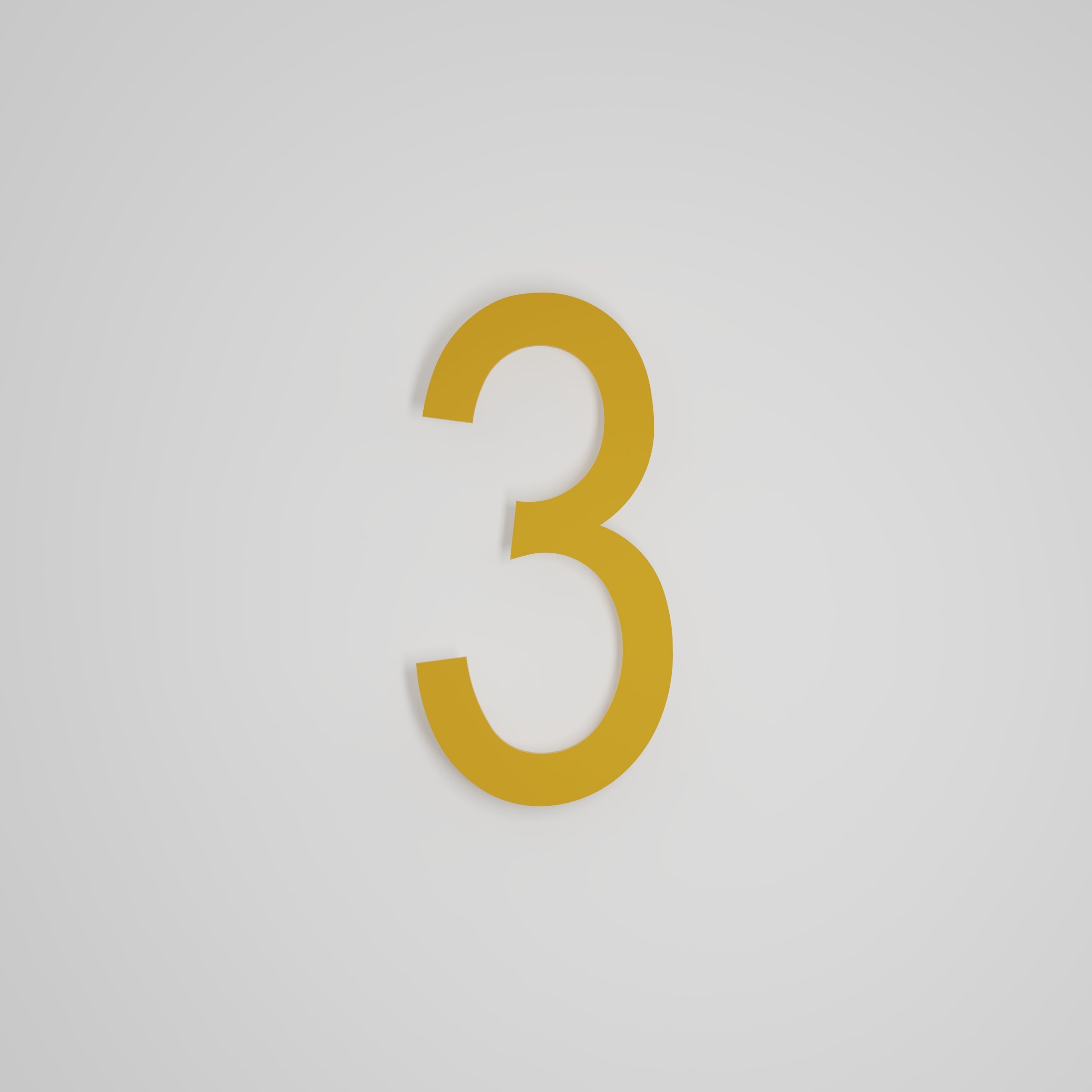 10 inch Floating Address Numbers