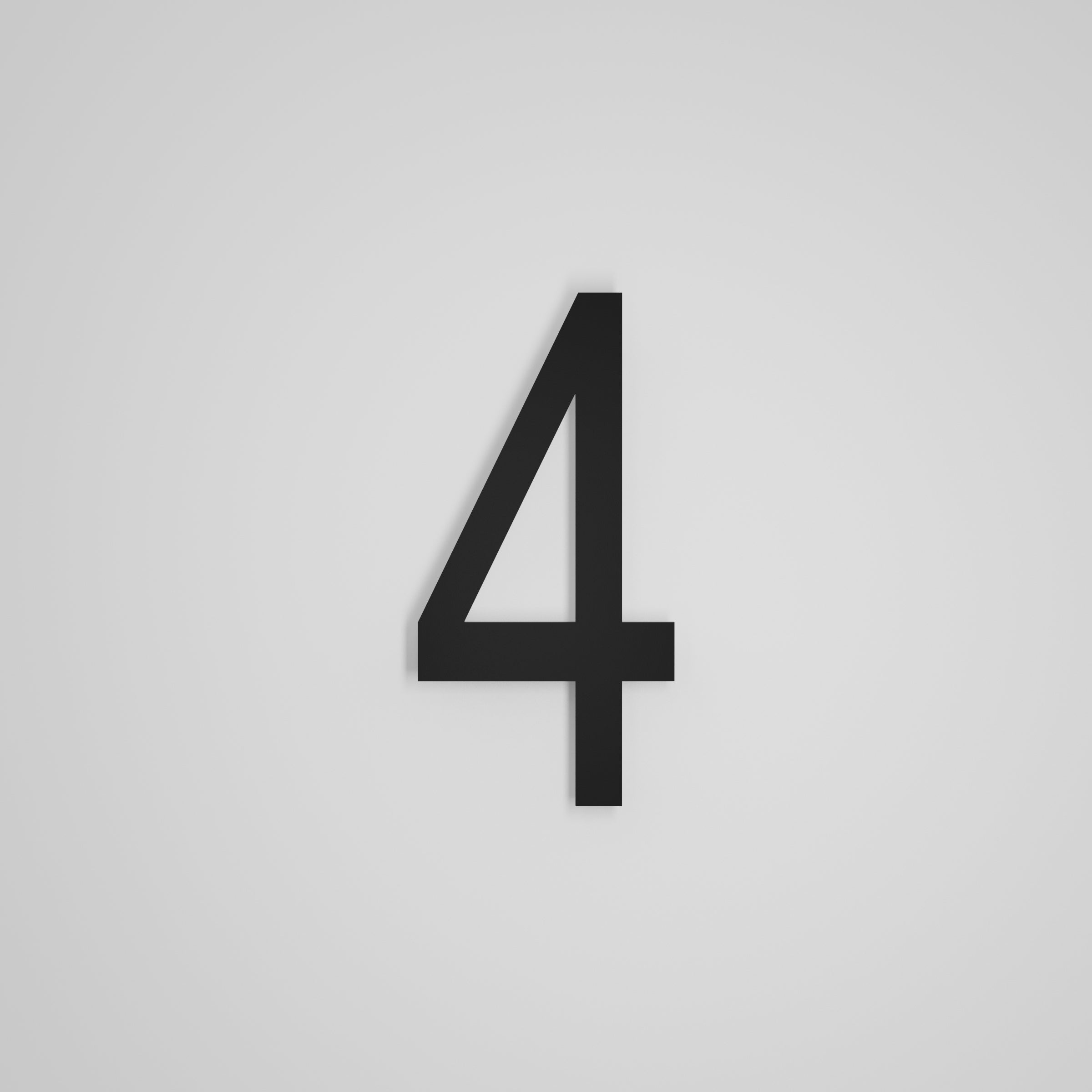 10 inch Floating Address Numbers