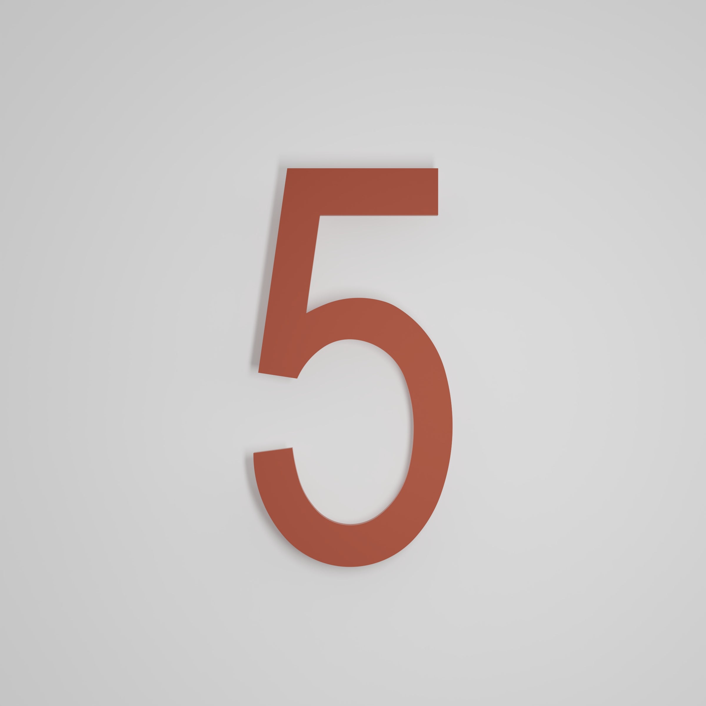 12 inch Floating Address Numbers