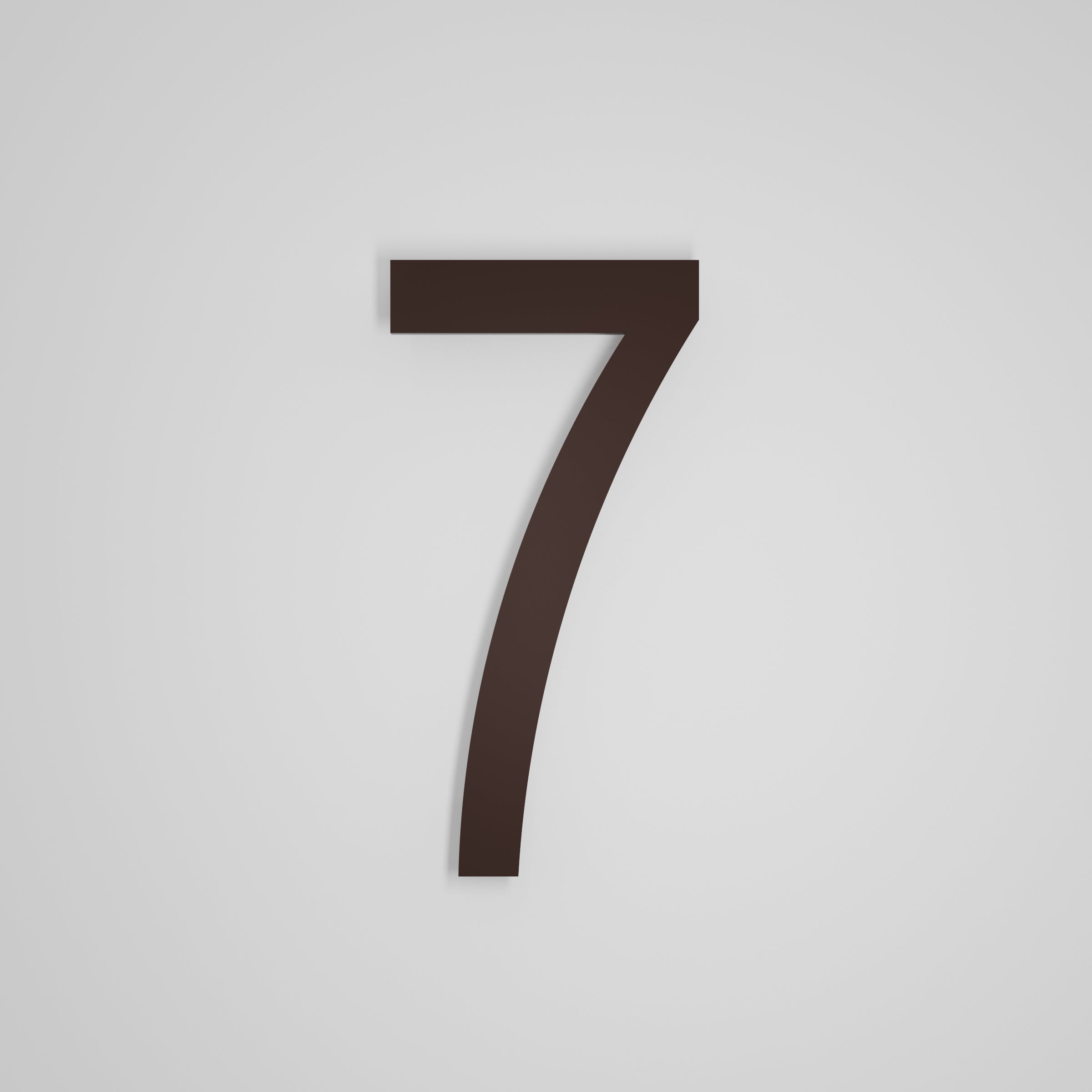 12 inch Floating Address Numbers