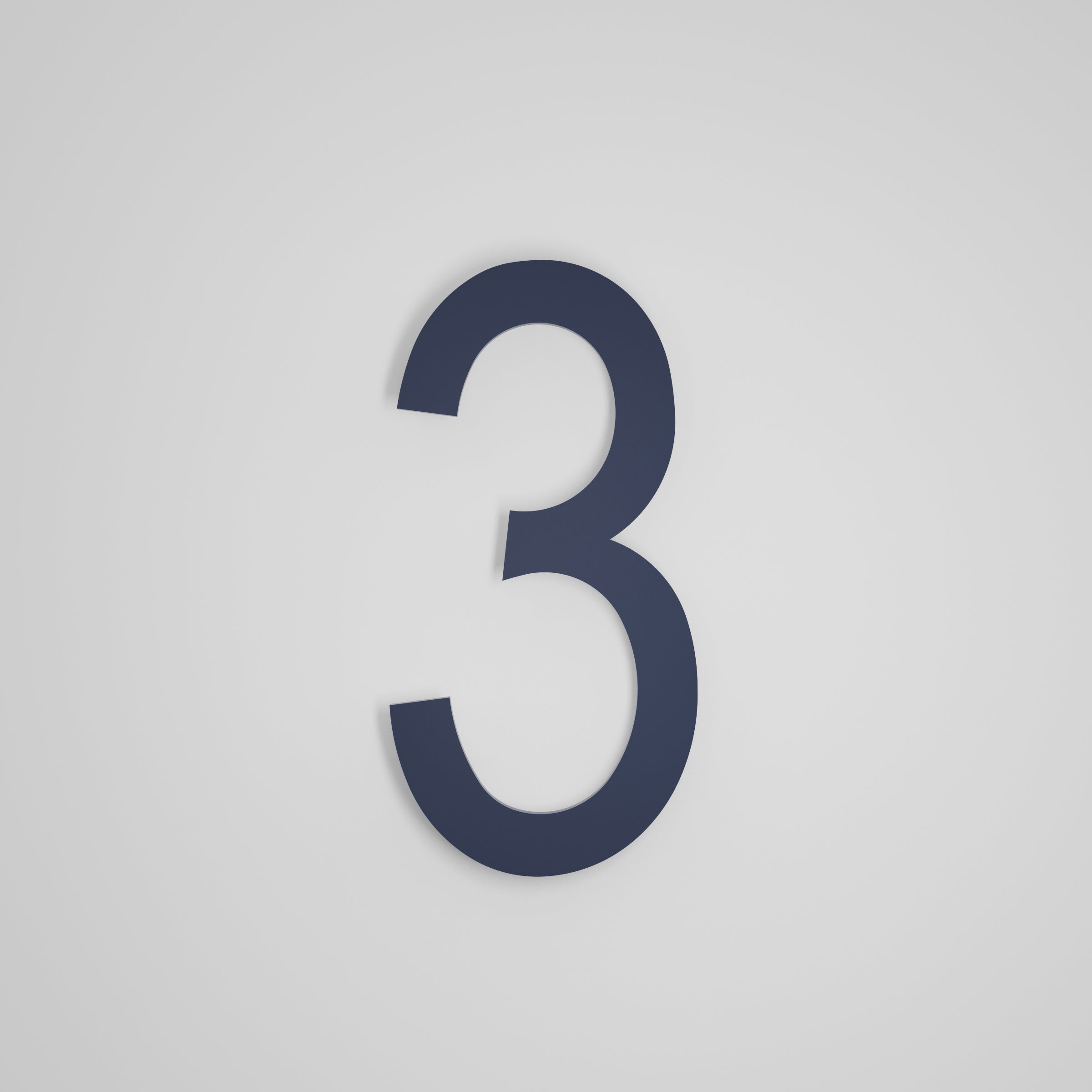 12 inch Floating Address Numbers