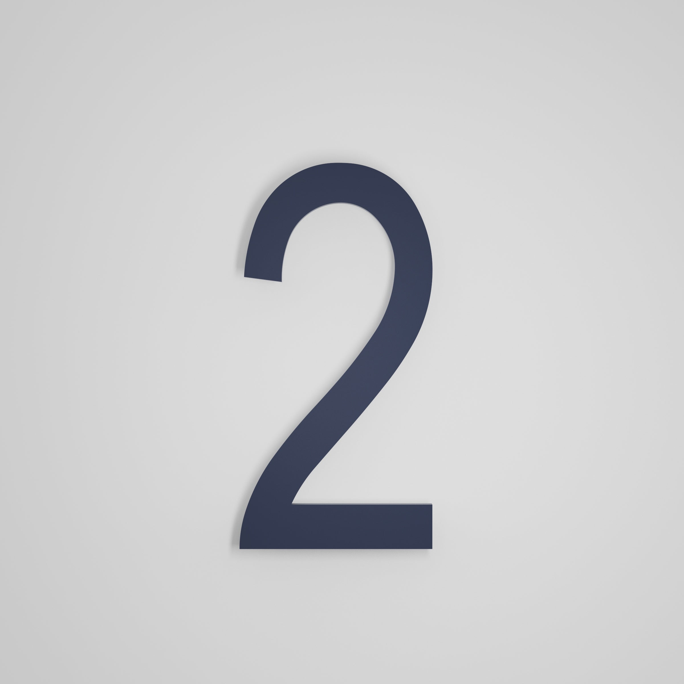 12 inch Floating Address Numbers