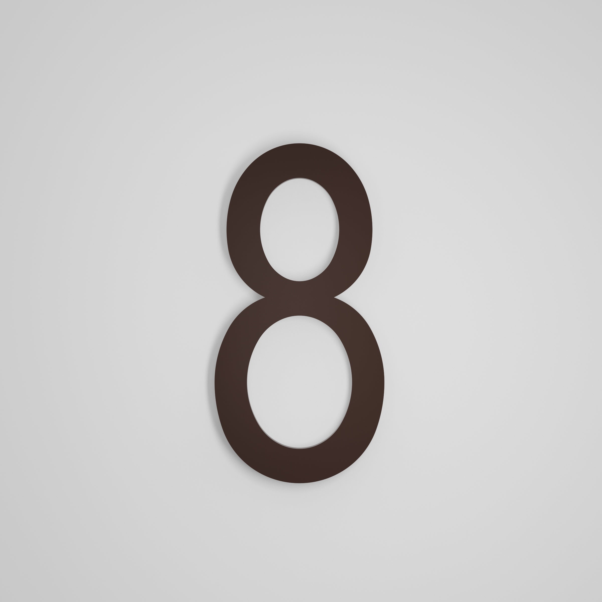12 inch Floating Address Numbers