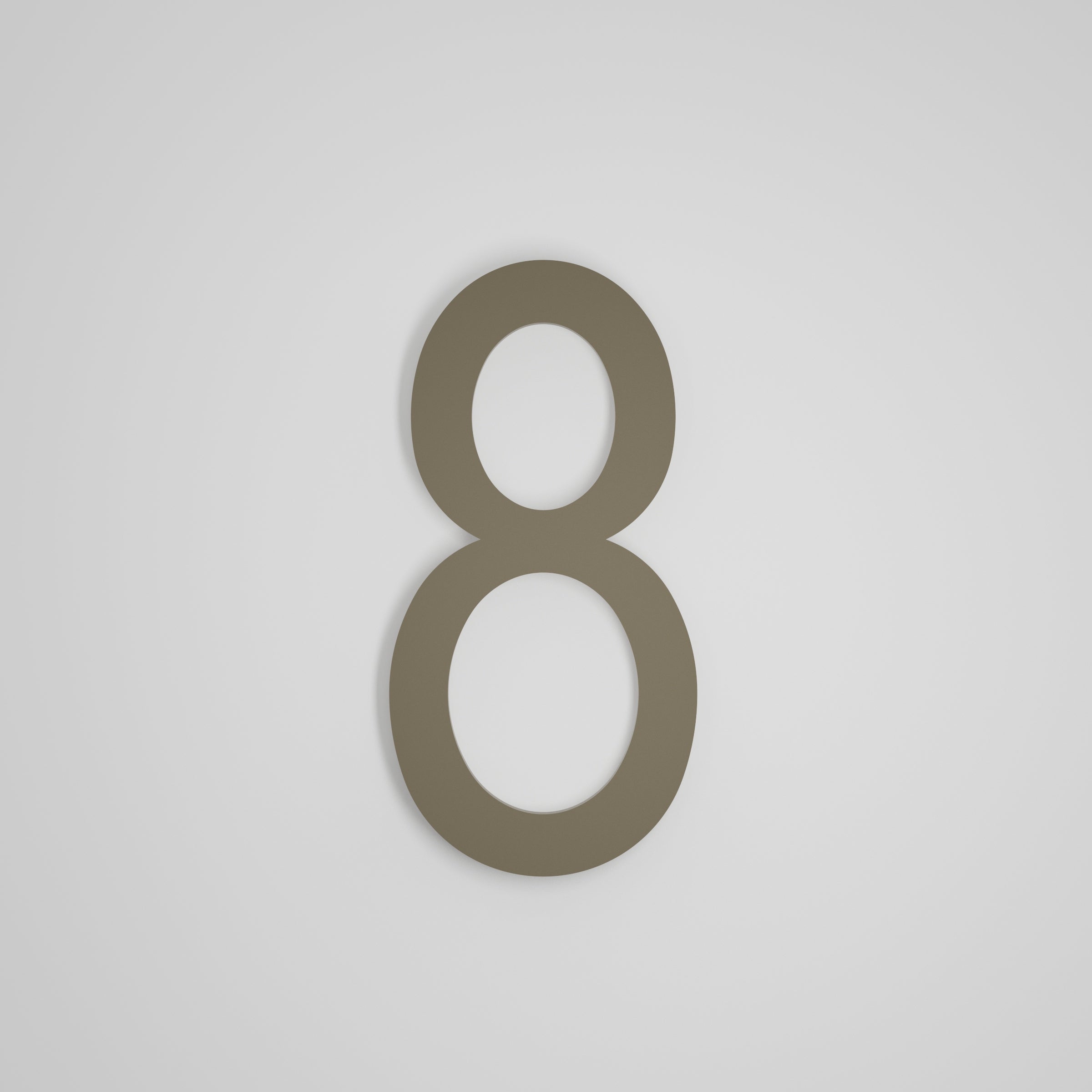 12 inch Floating Address Numbers