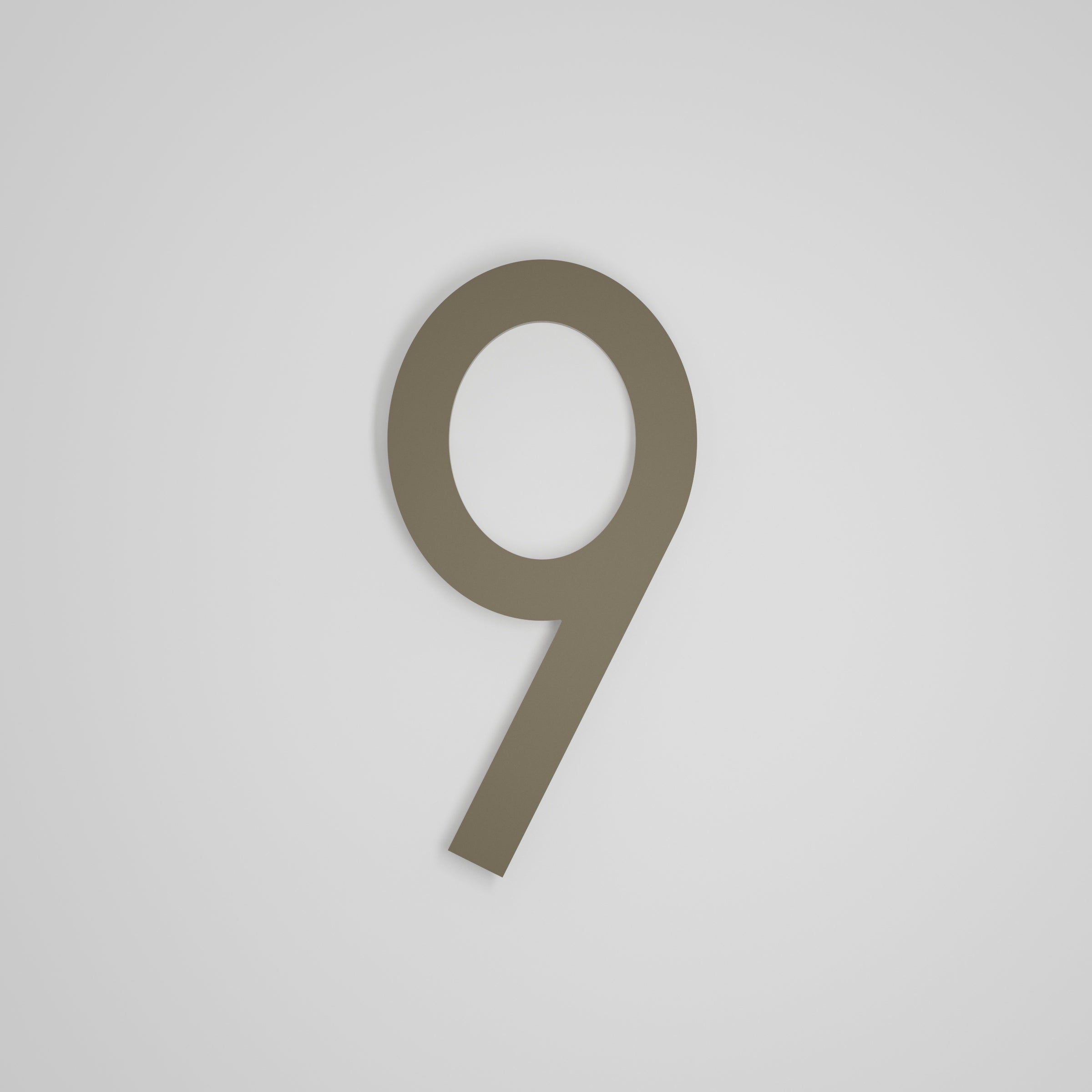 12 inch Floating Address Numbers