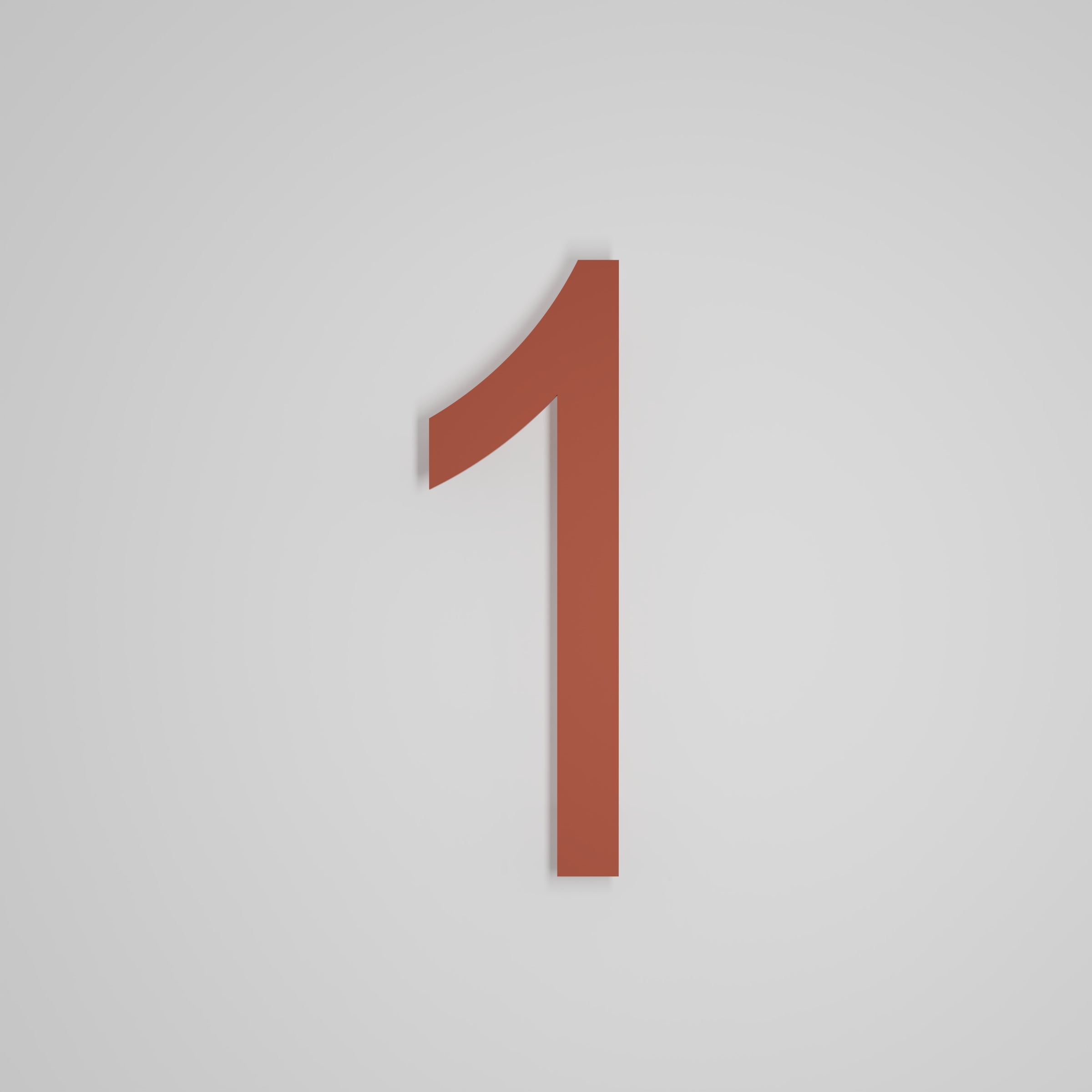 12 inch Floating Address Numbers