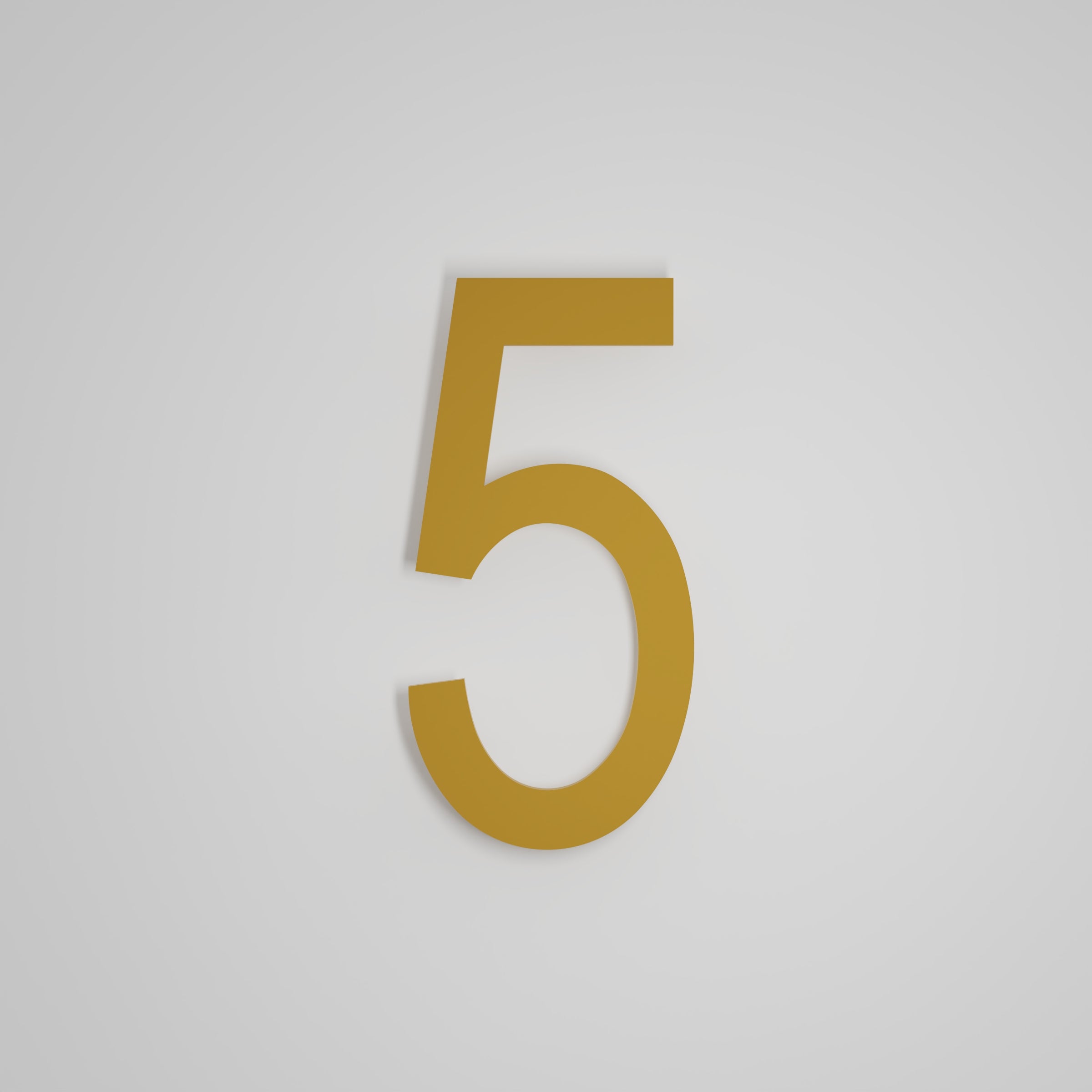 12 inch Floating Address Numbers