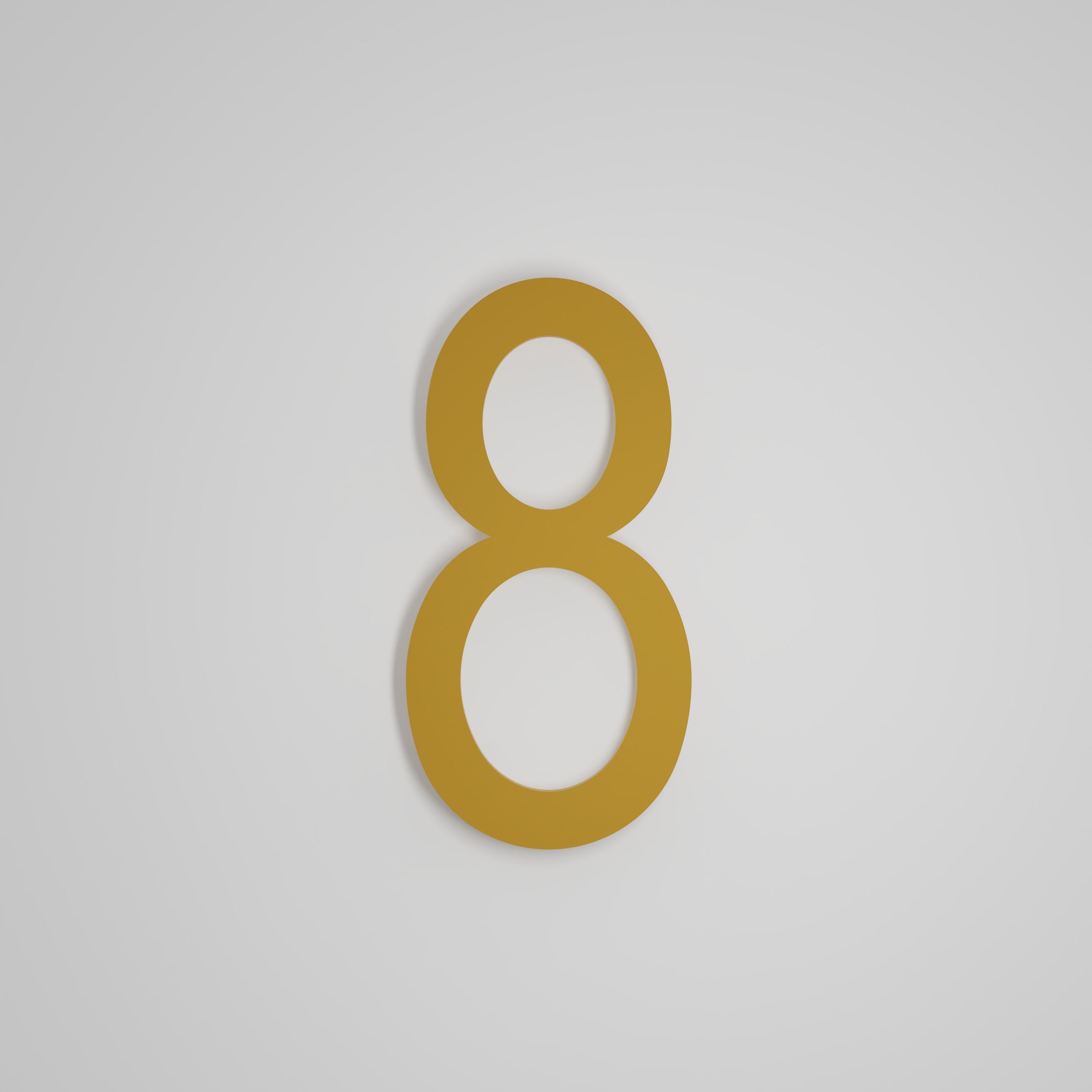 12 inch Floating Address Numbers
