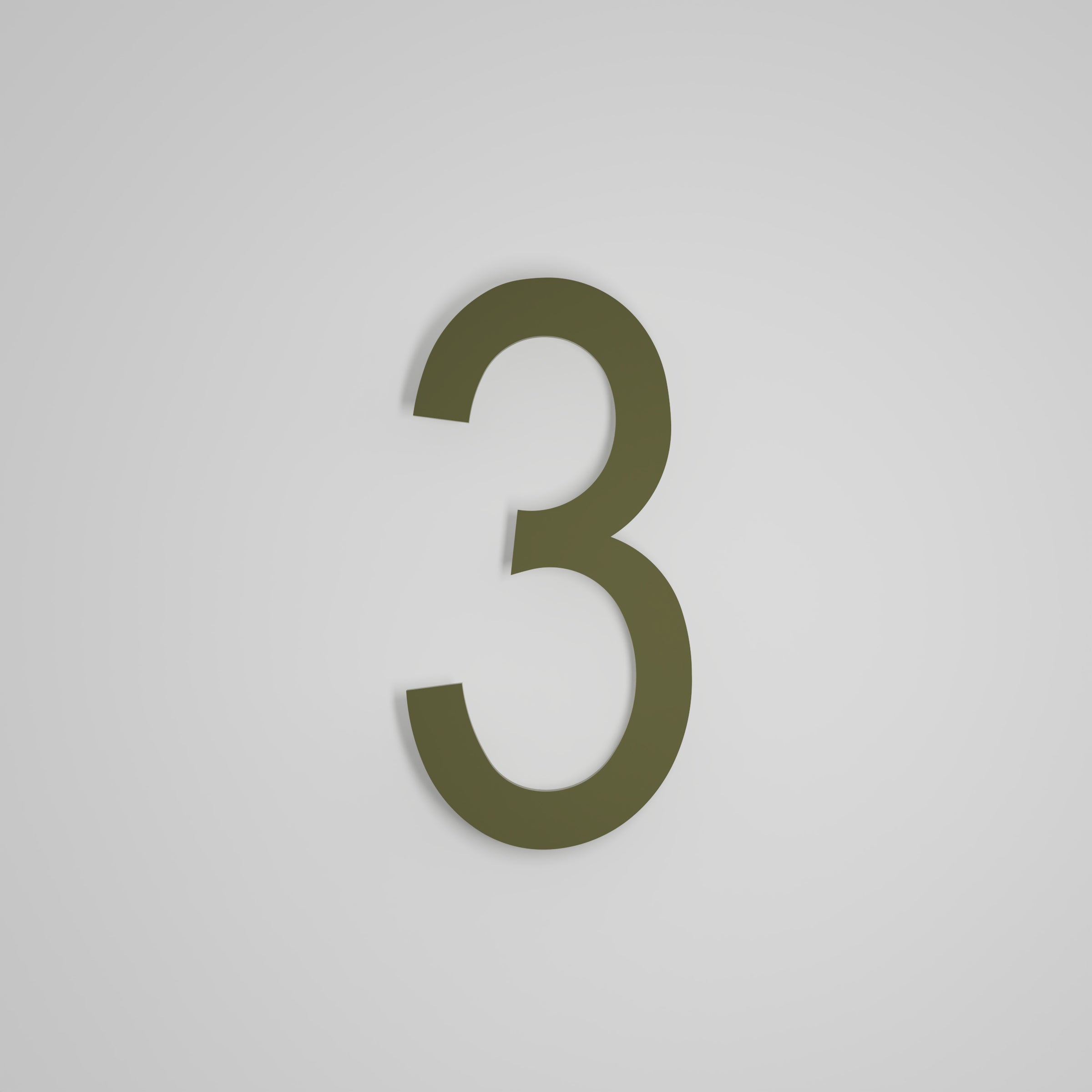 12 inch Floating Address Numbers