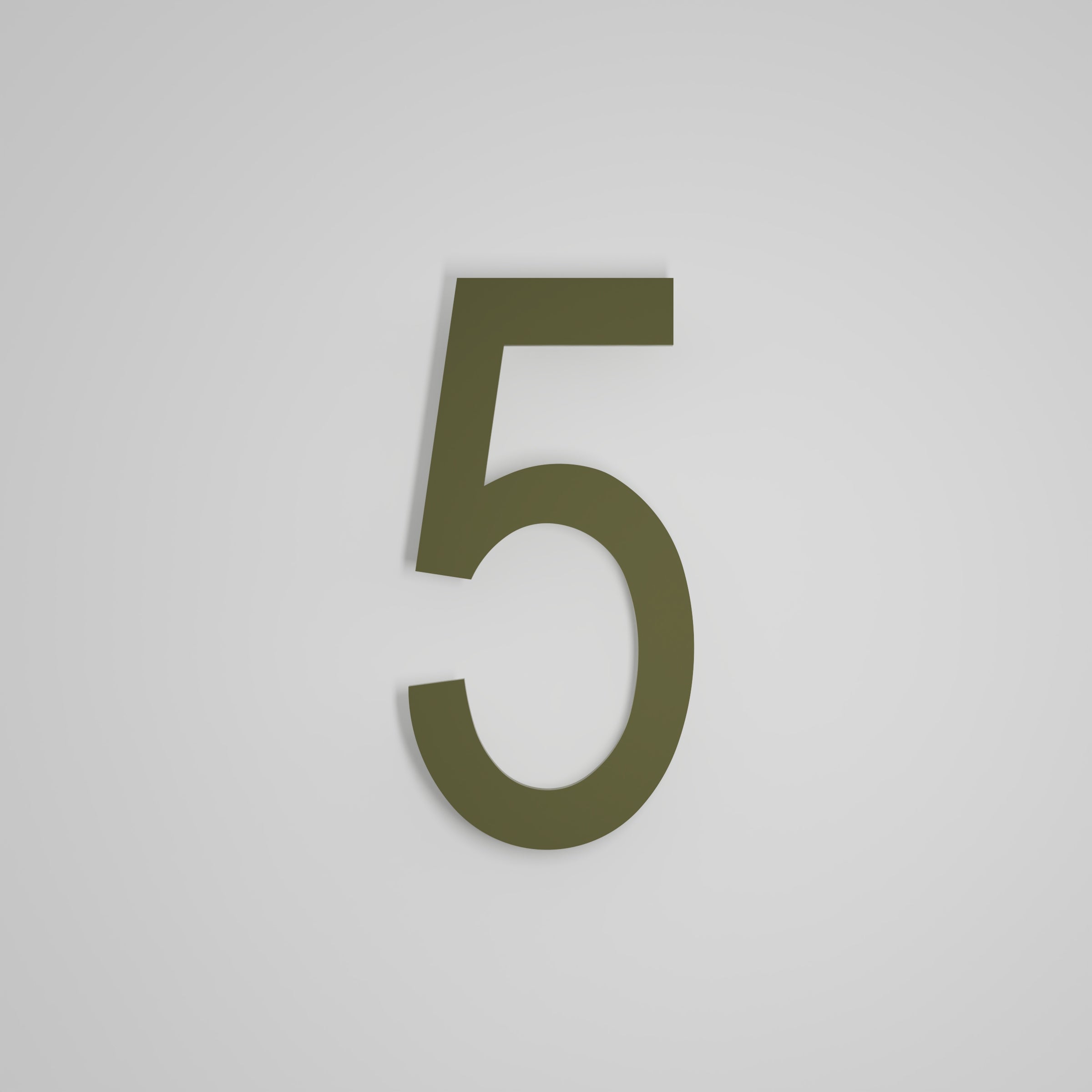 12 inch Floating Address Numbers