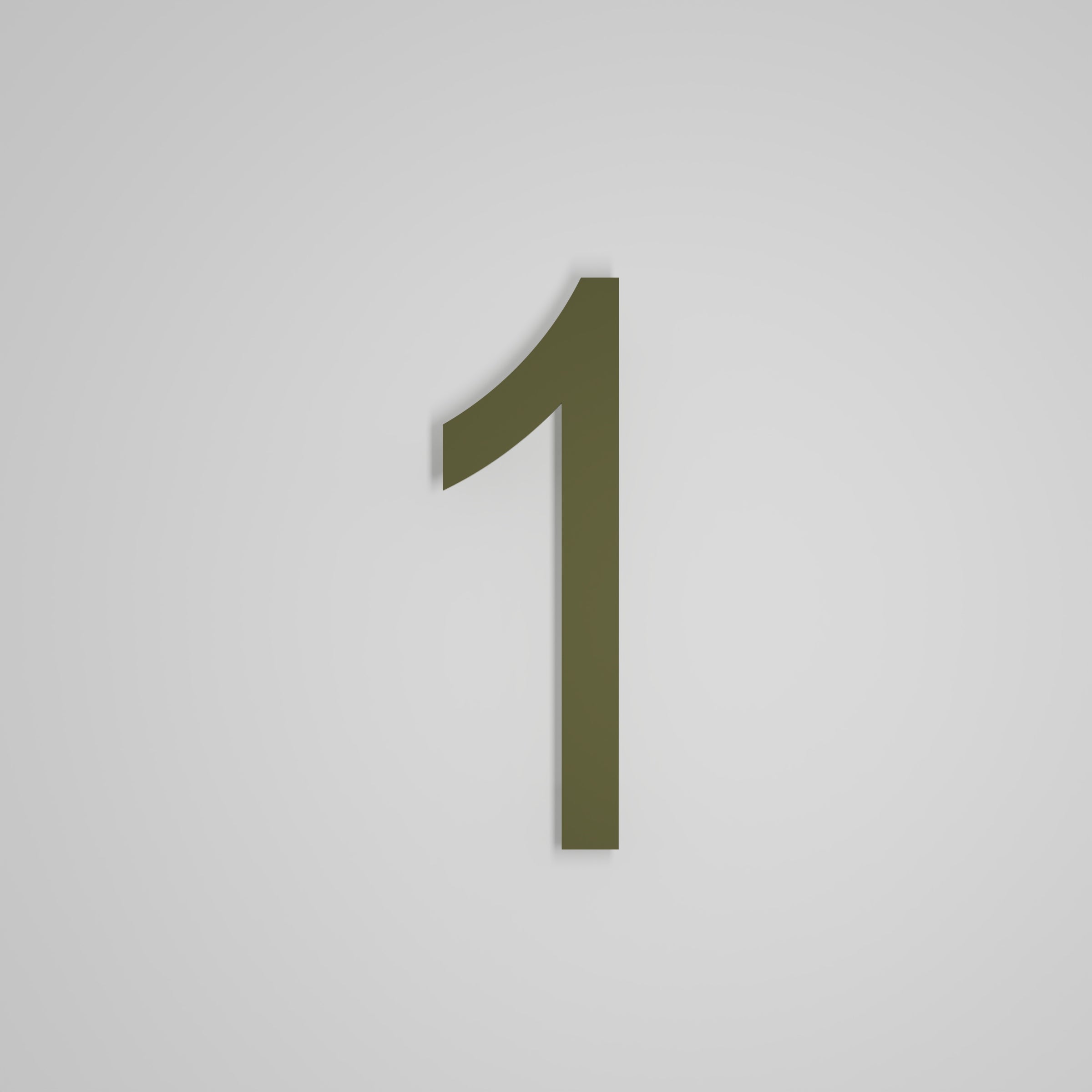 12 inch Floating Address Numbers