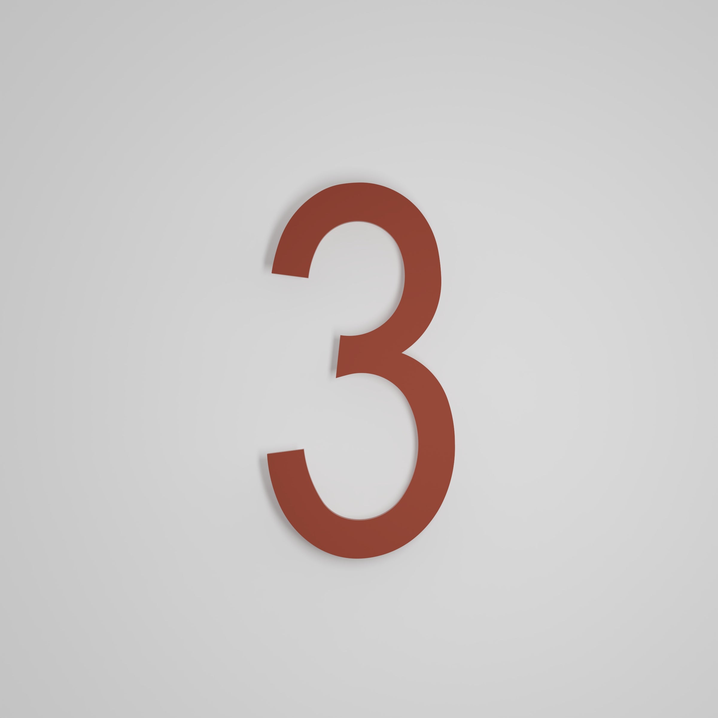 12 inch Floating Address Numbers