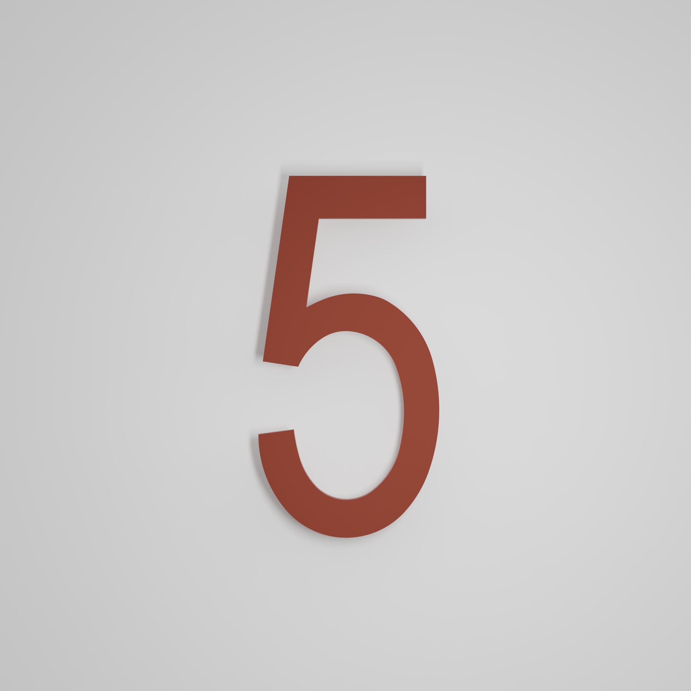 12 inch Floating Address Numbers