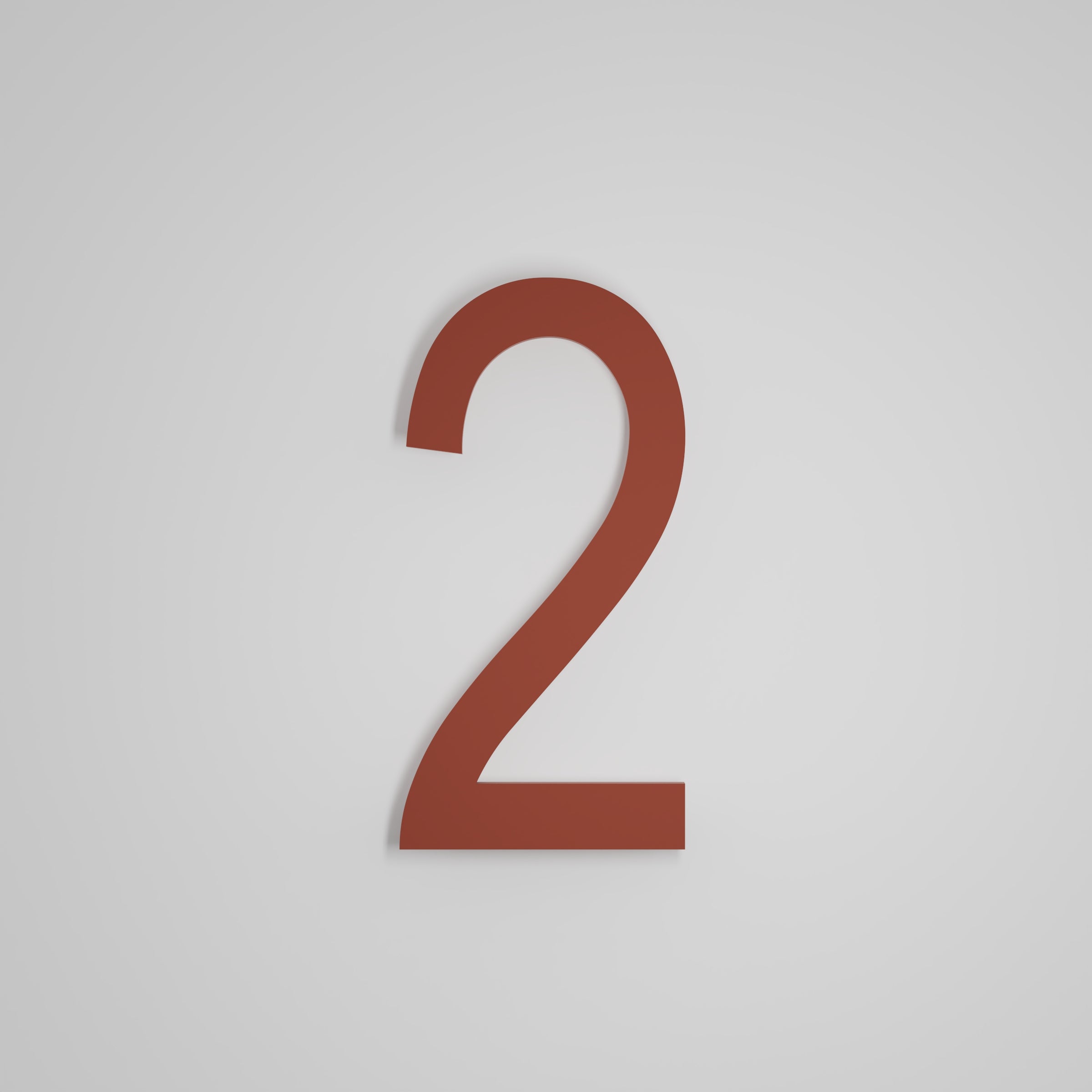 12 inch Floating Address Numbers