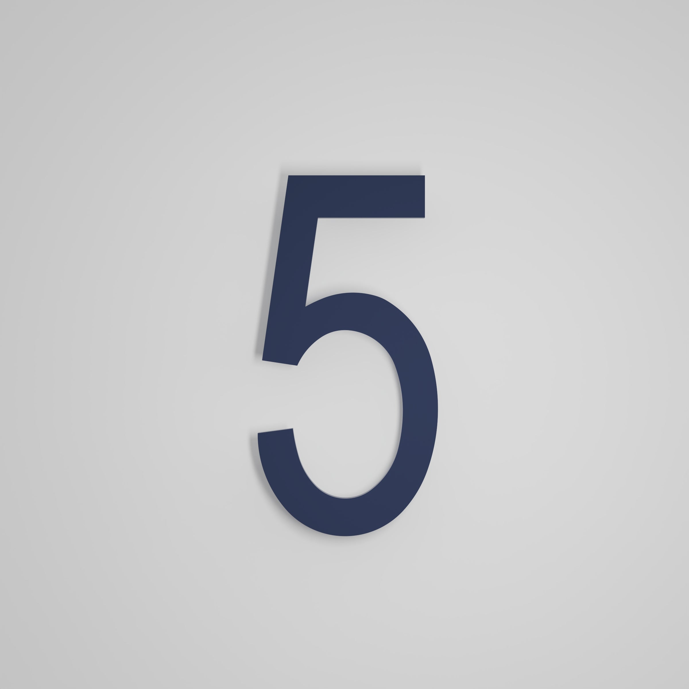 12 inch Floating Address Numbers