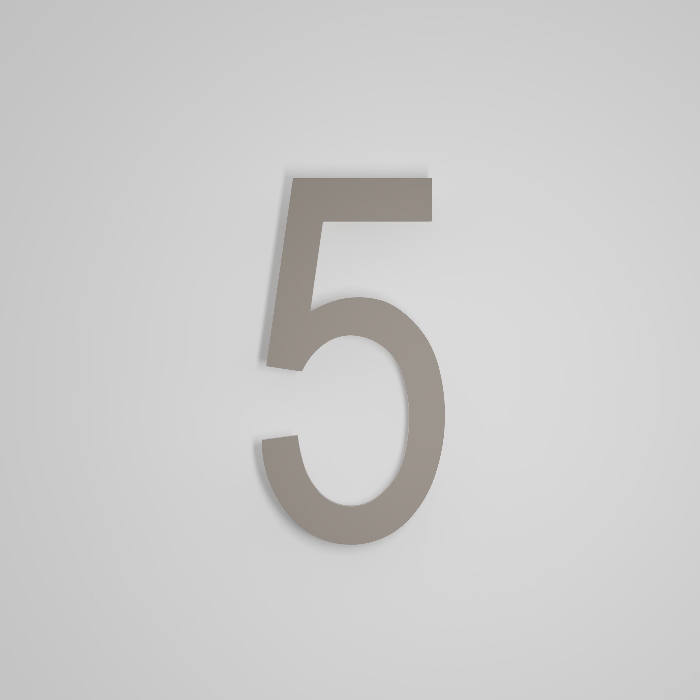 12 inch Floating Address Numbers