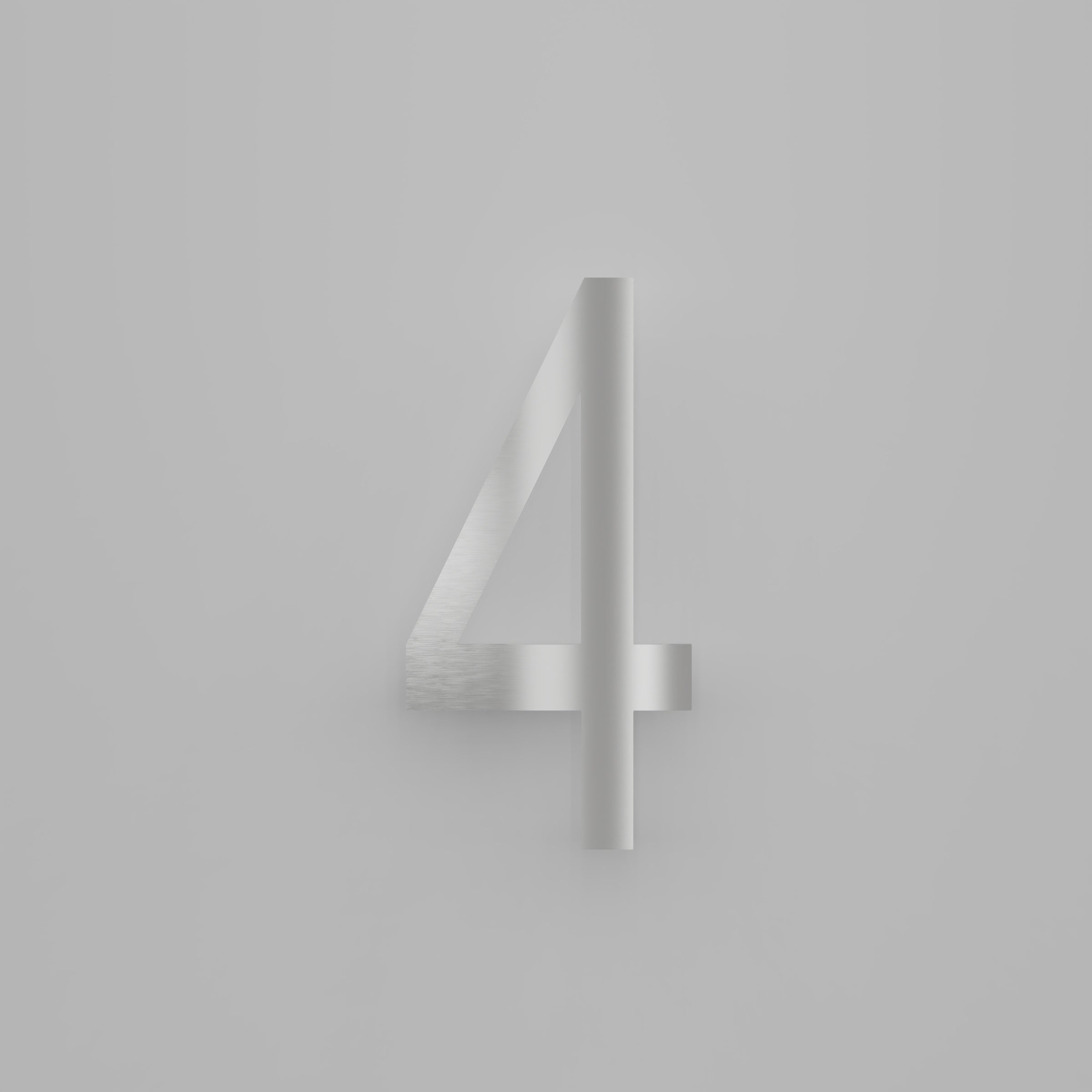12 inch Floating Address Numbers