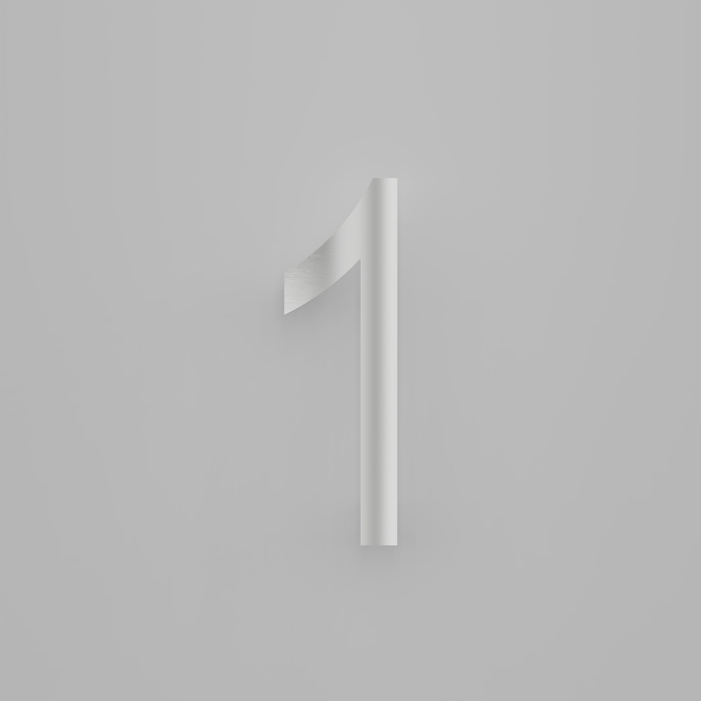 12 inch Floating Address Numbers