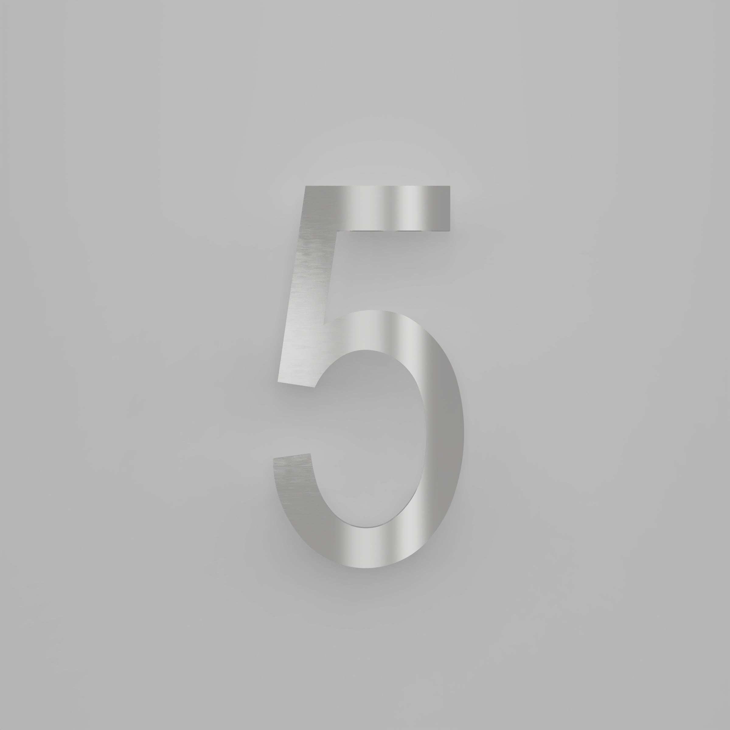 12 inch Floating Address Numbers