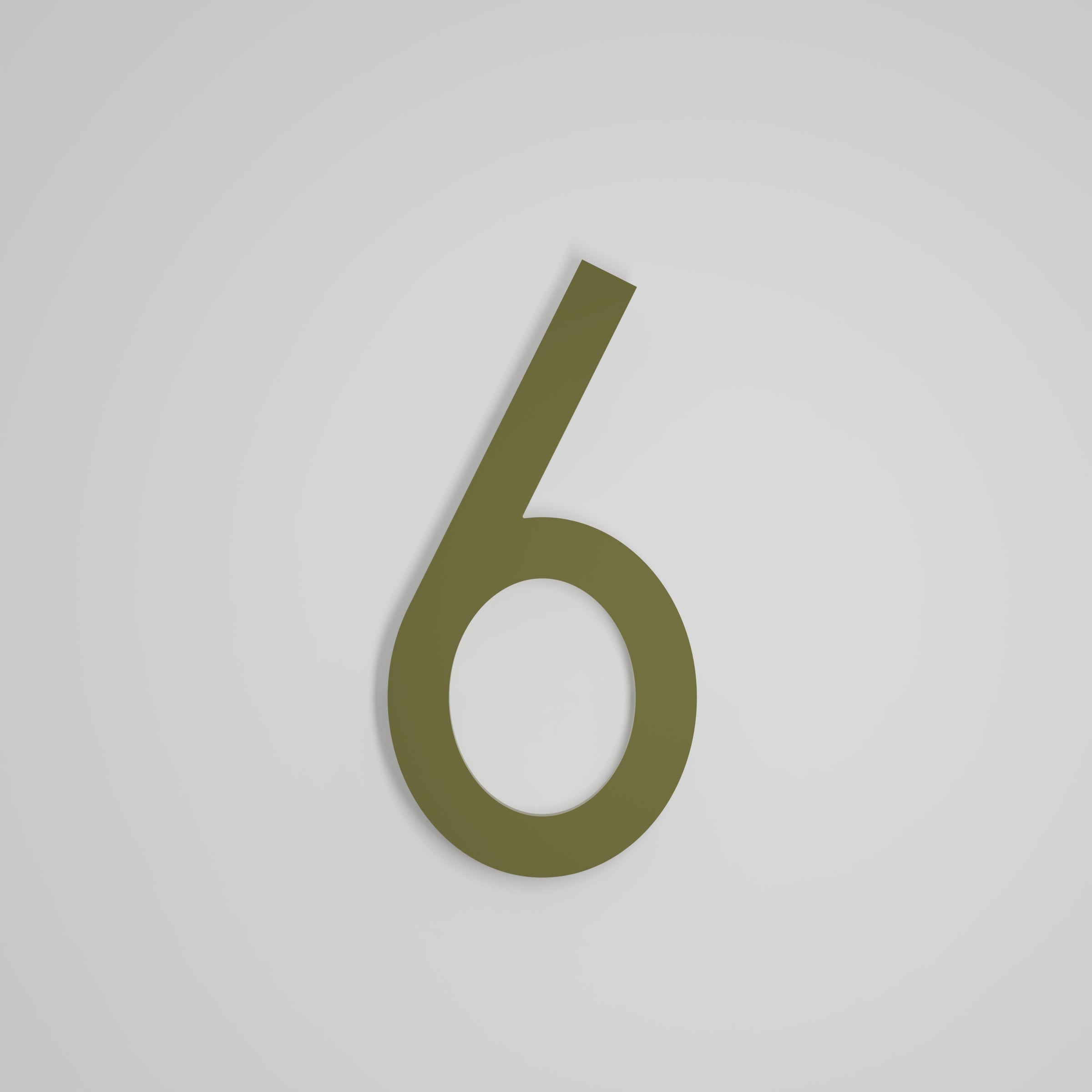 12 inch Floating Address Numbers