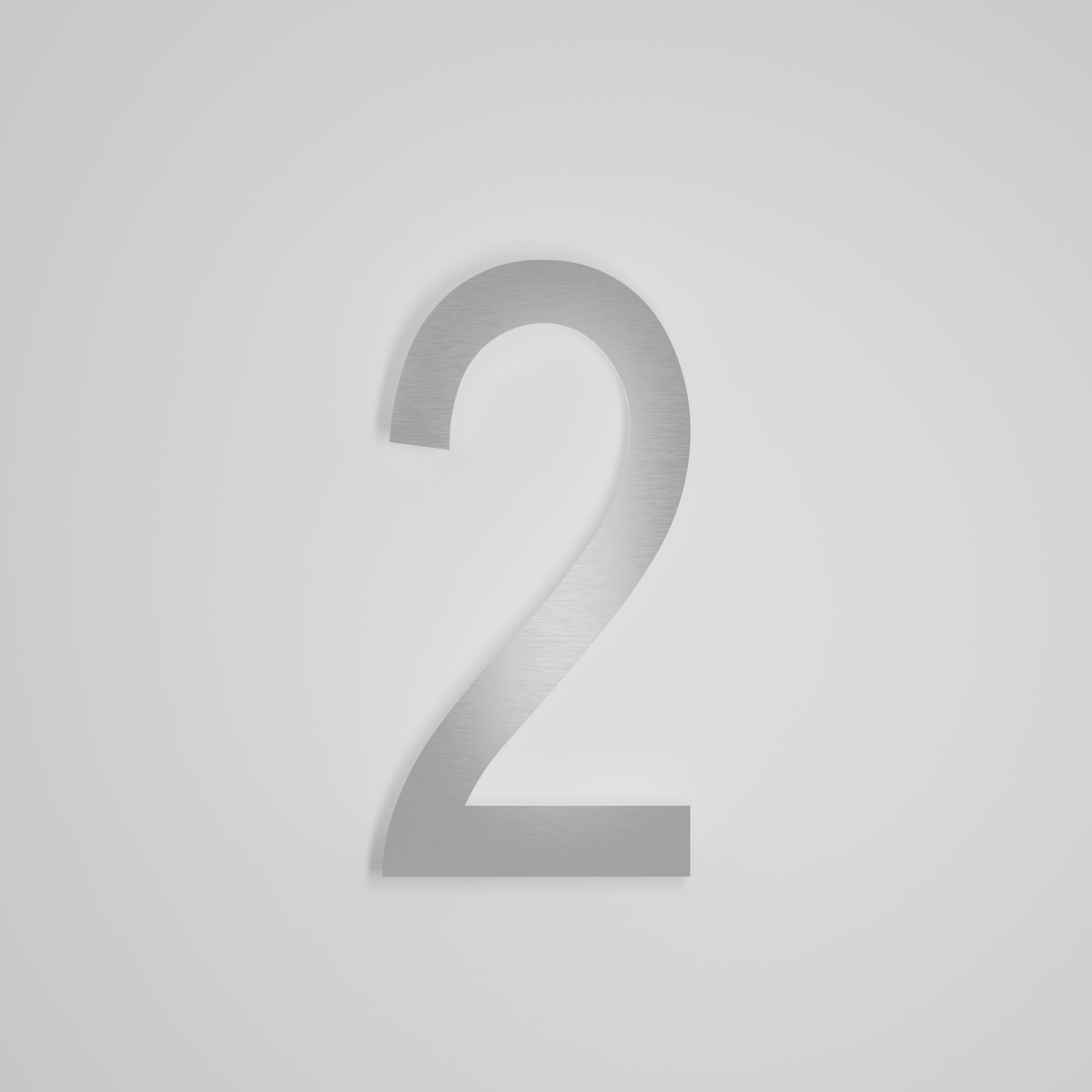 12 inch Floating Address Numbers