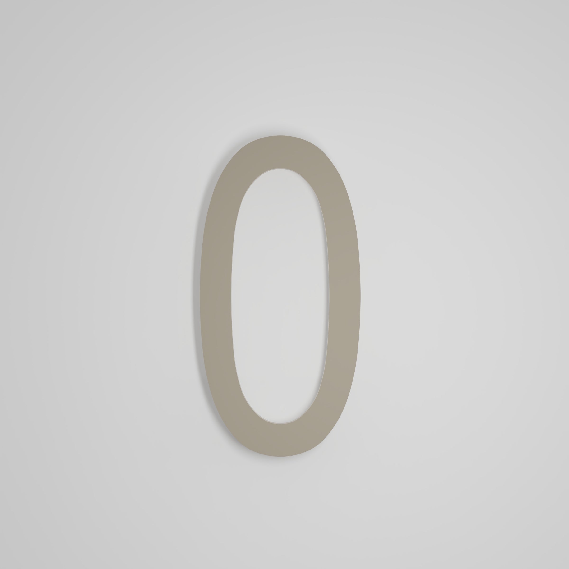 12 inch Floating Address Numbers