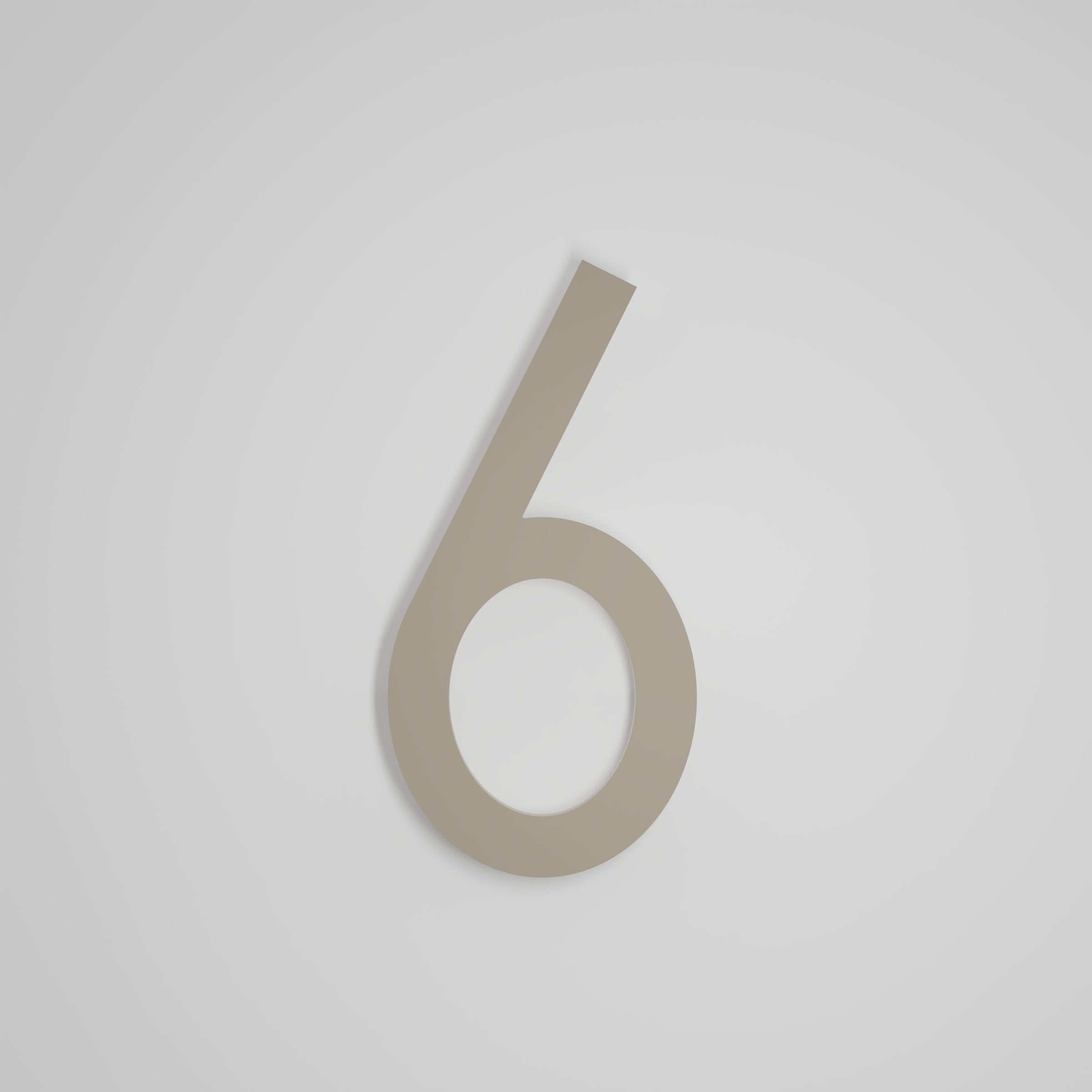 12 inch Floating Address Numbers
