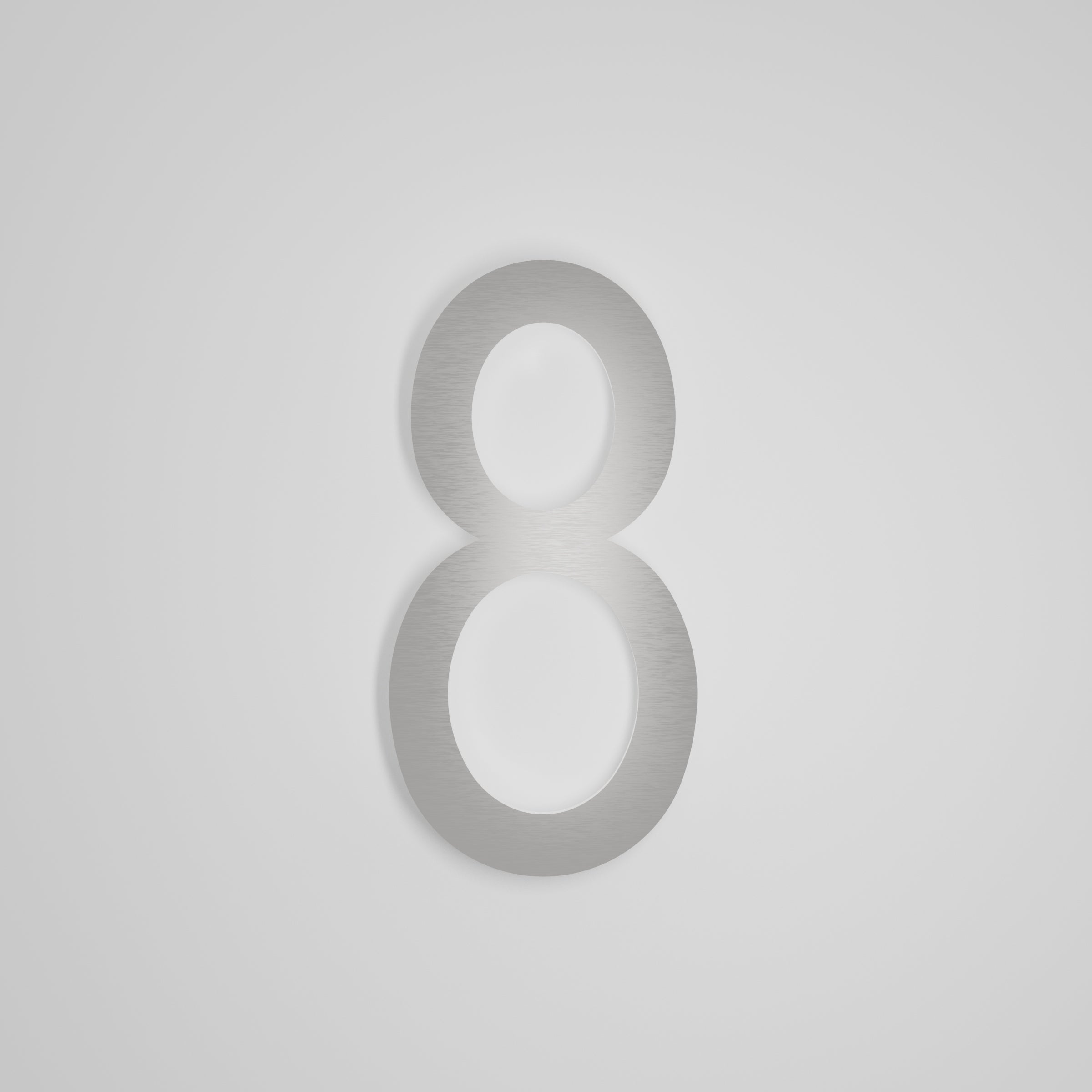 12 inch Floating Address Numbers