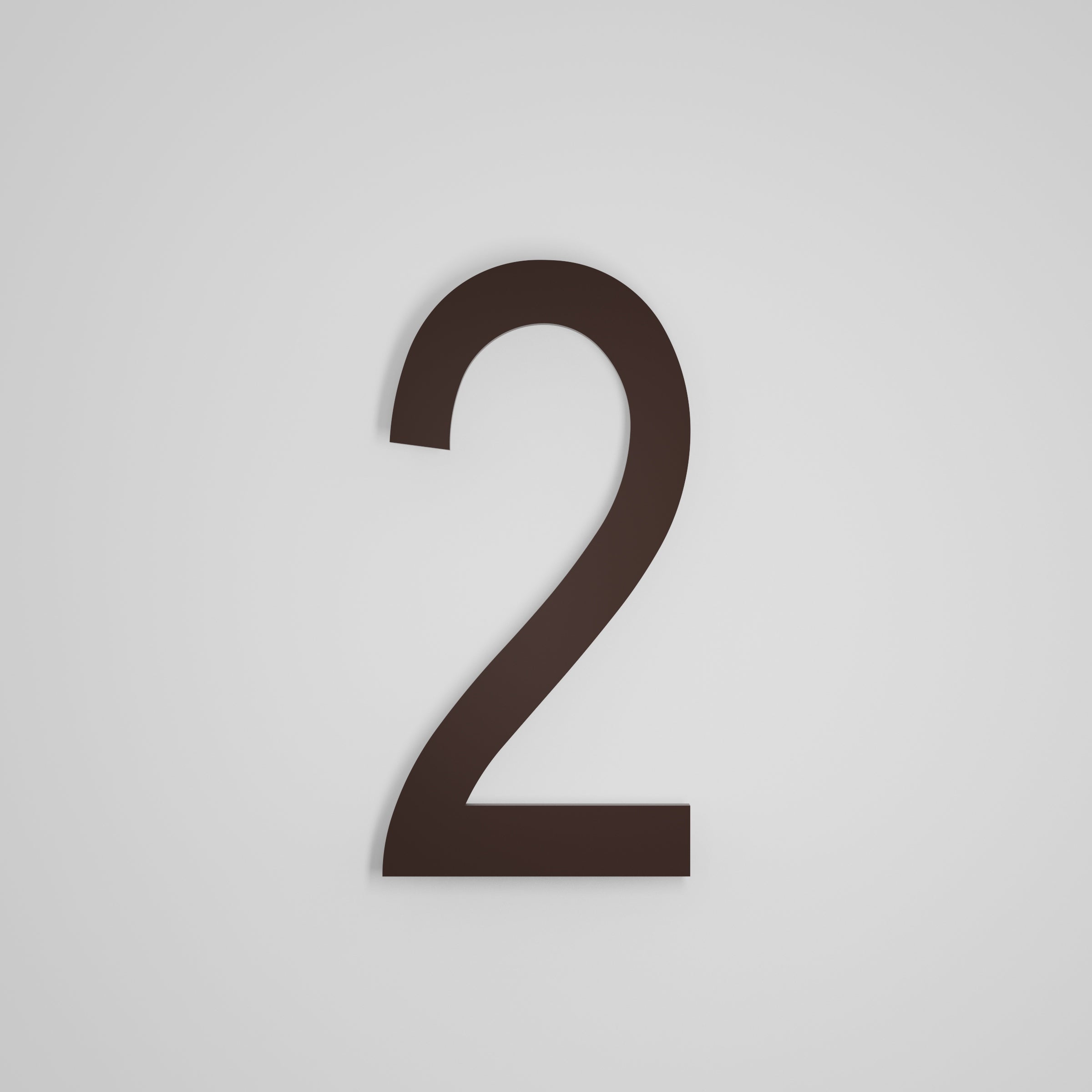 12 inch Floating Address Numbers