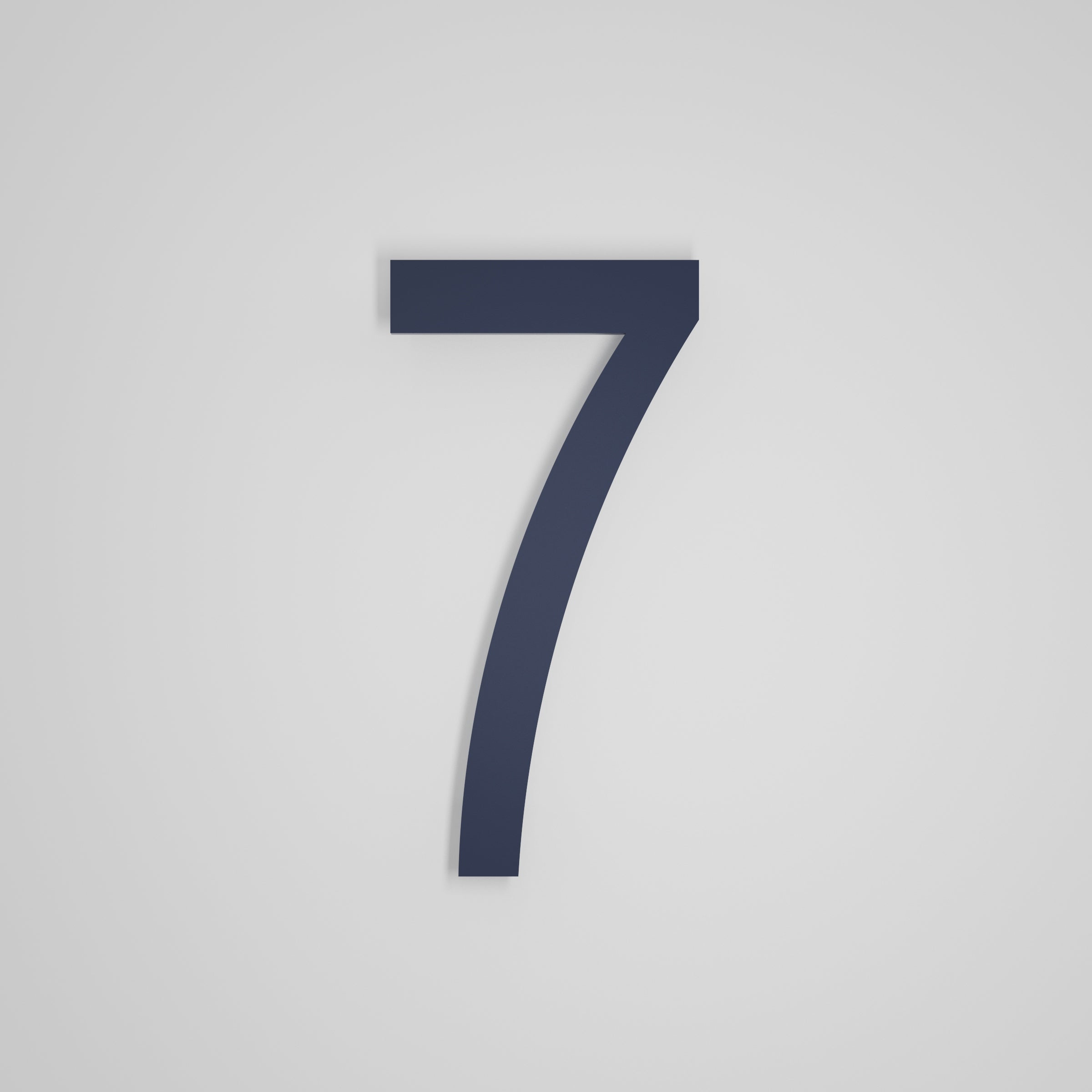 12 inch Floating Address Numbers
