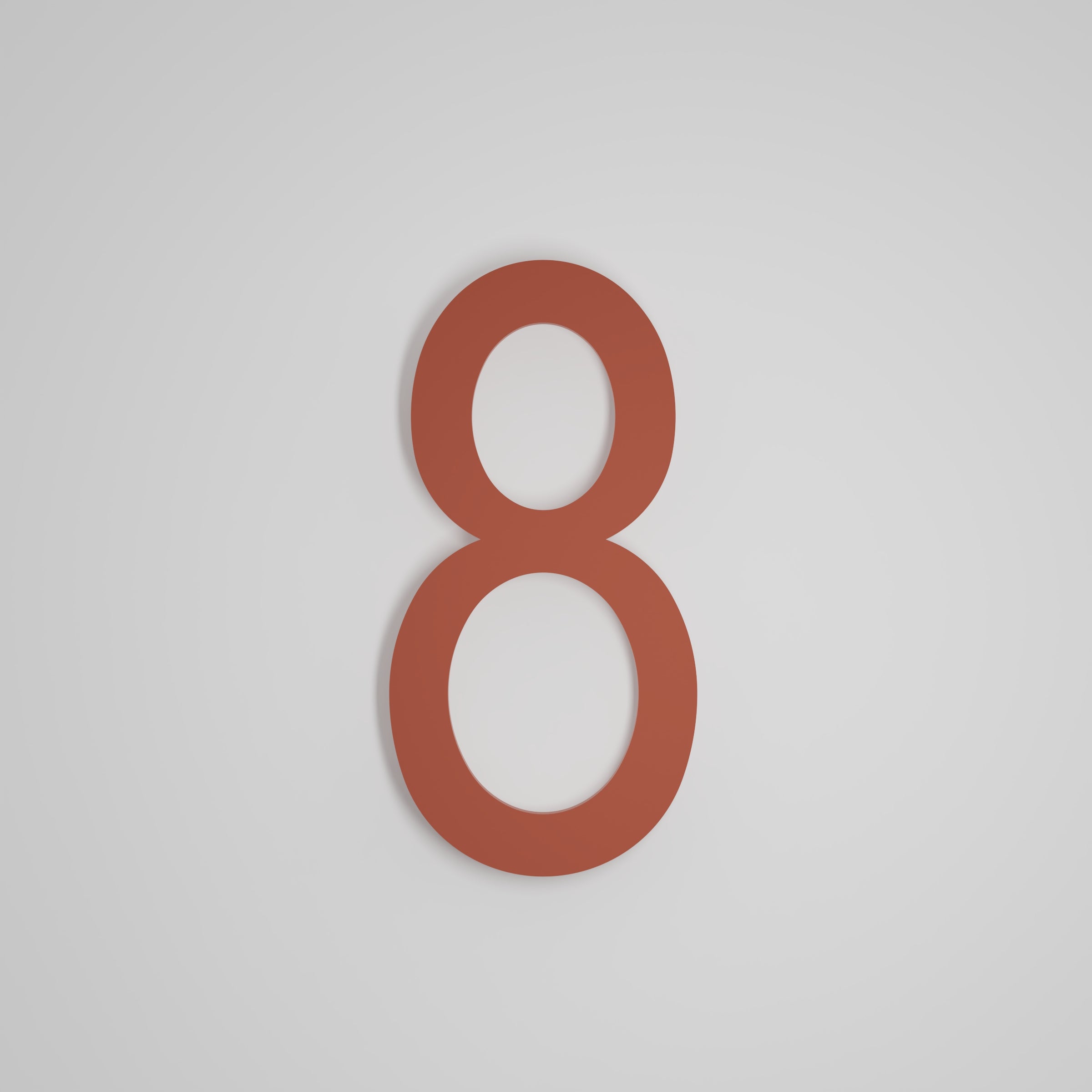 12 inch Floating Address Numbers