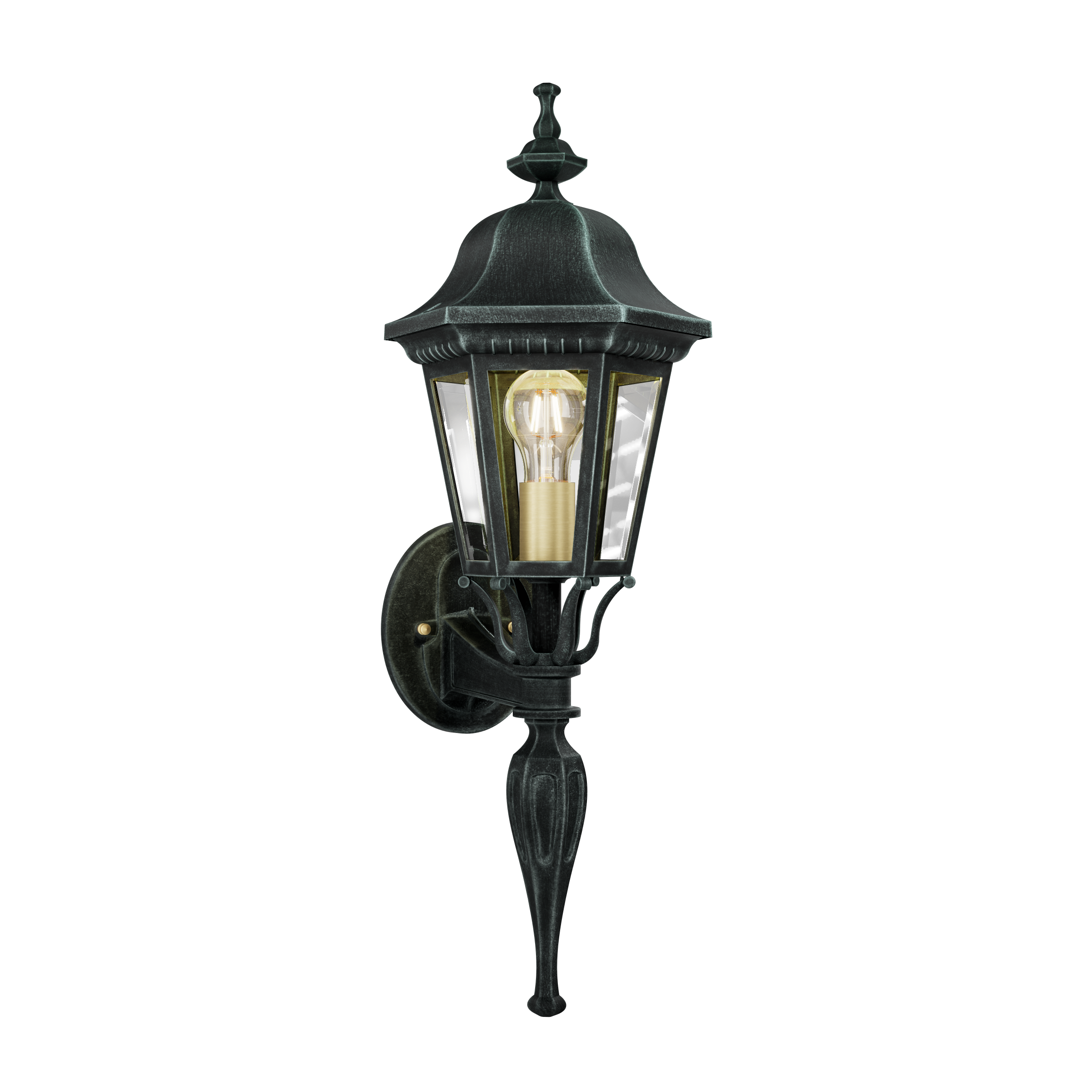 Florence - Luminaire mural extérieur montage vers le haut avec tige format petit - 13720