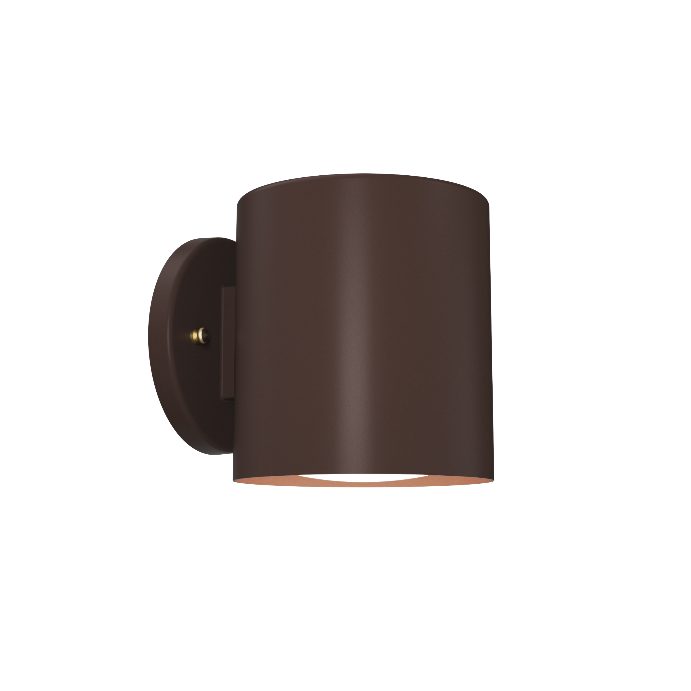 Évolution • Luminaire mural cylindrique court pour l&