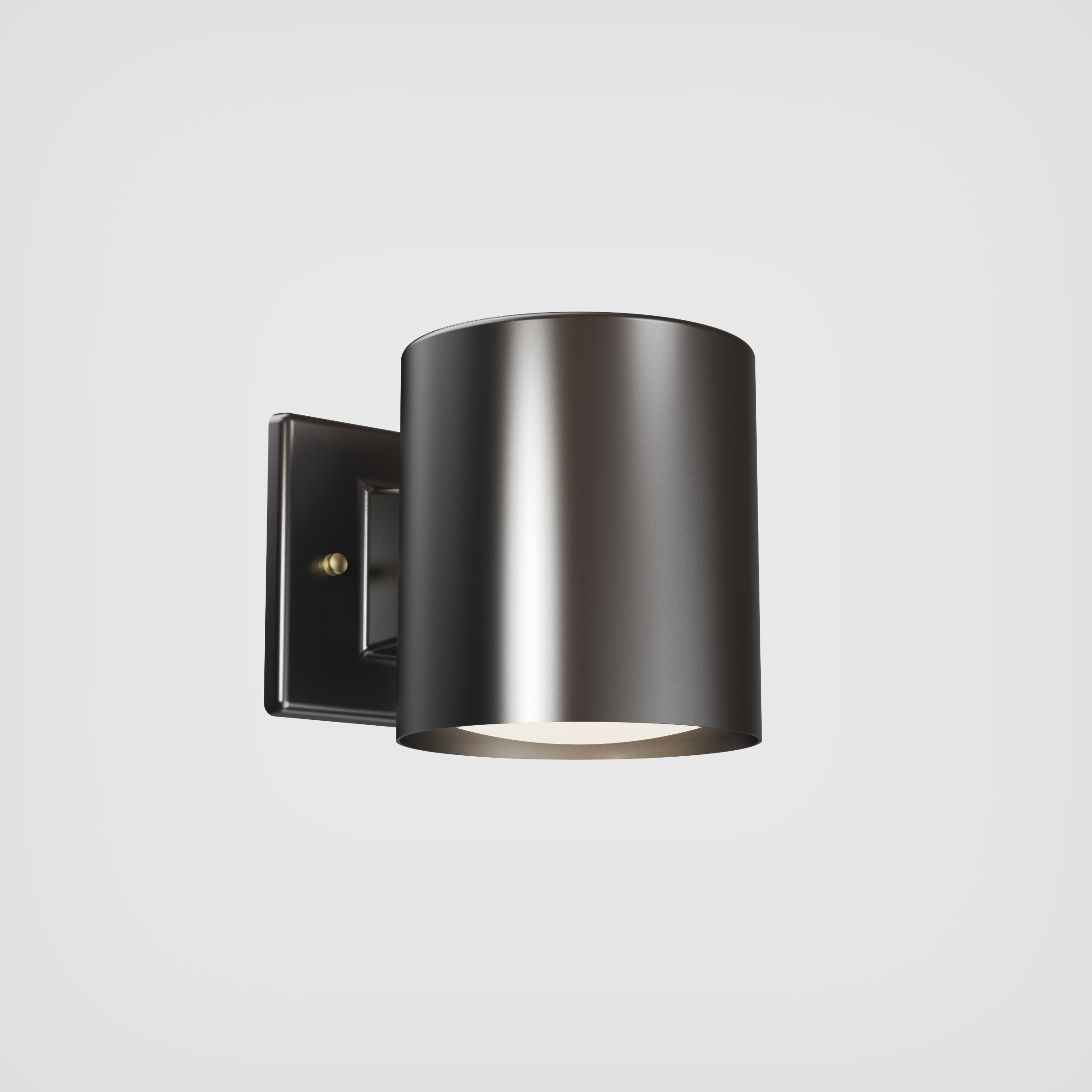 Évolution • Luminaire mural cylindrique court pour l&