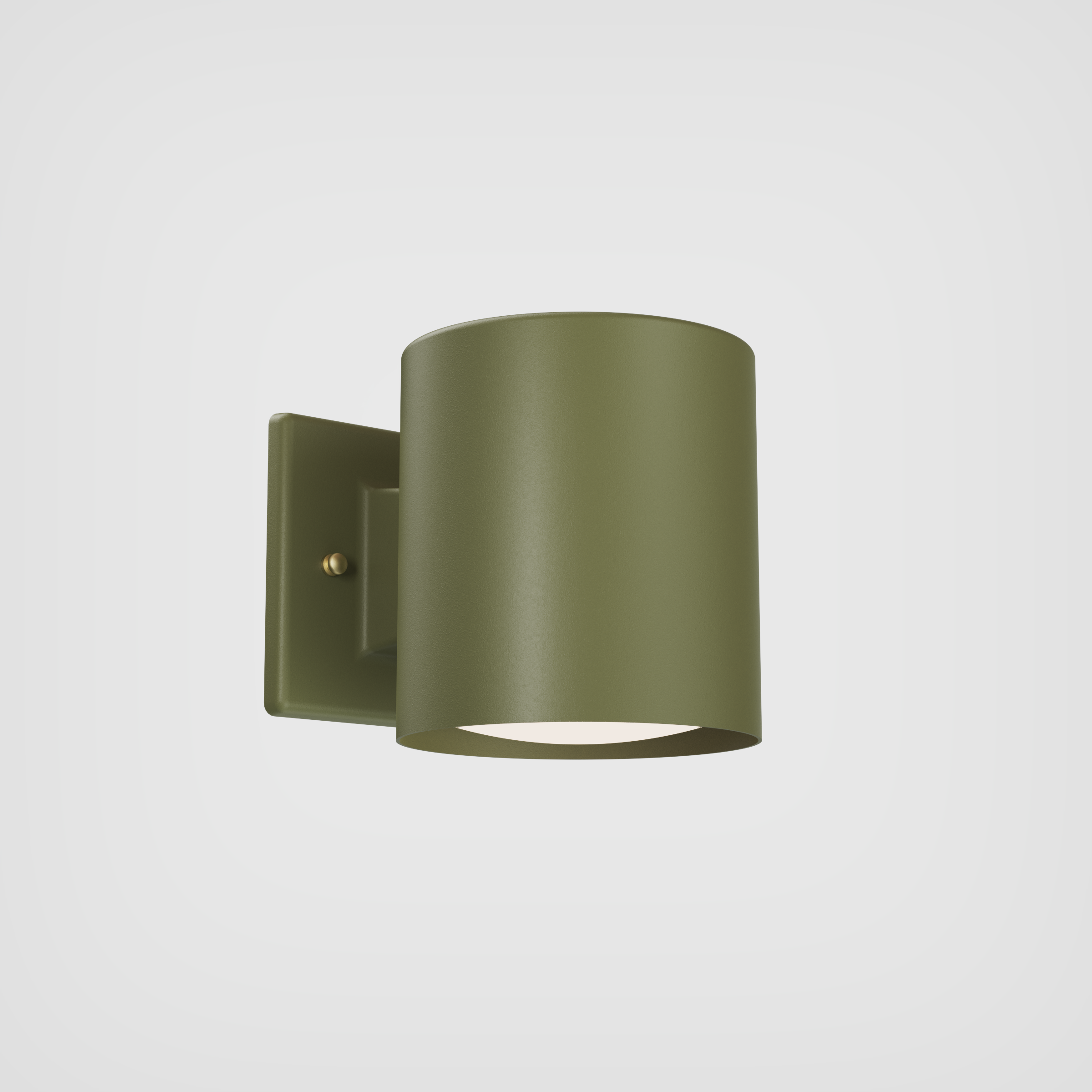 Évolution • Luminaire mural cylindrique court pour l&